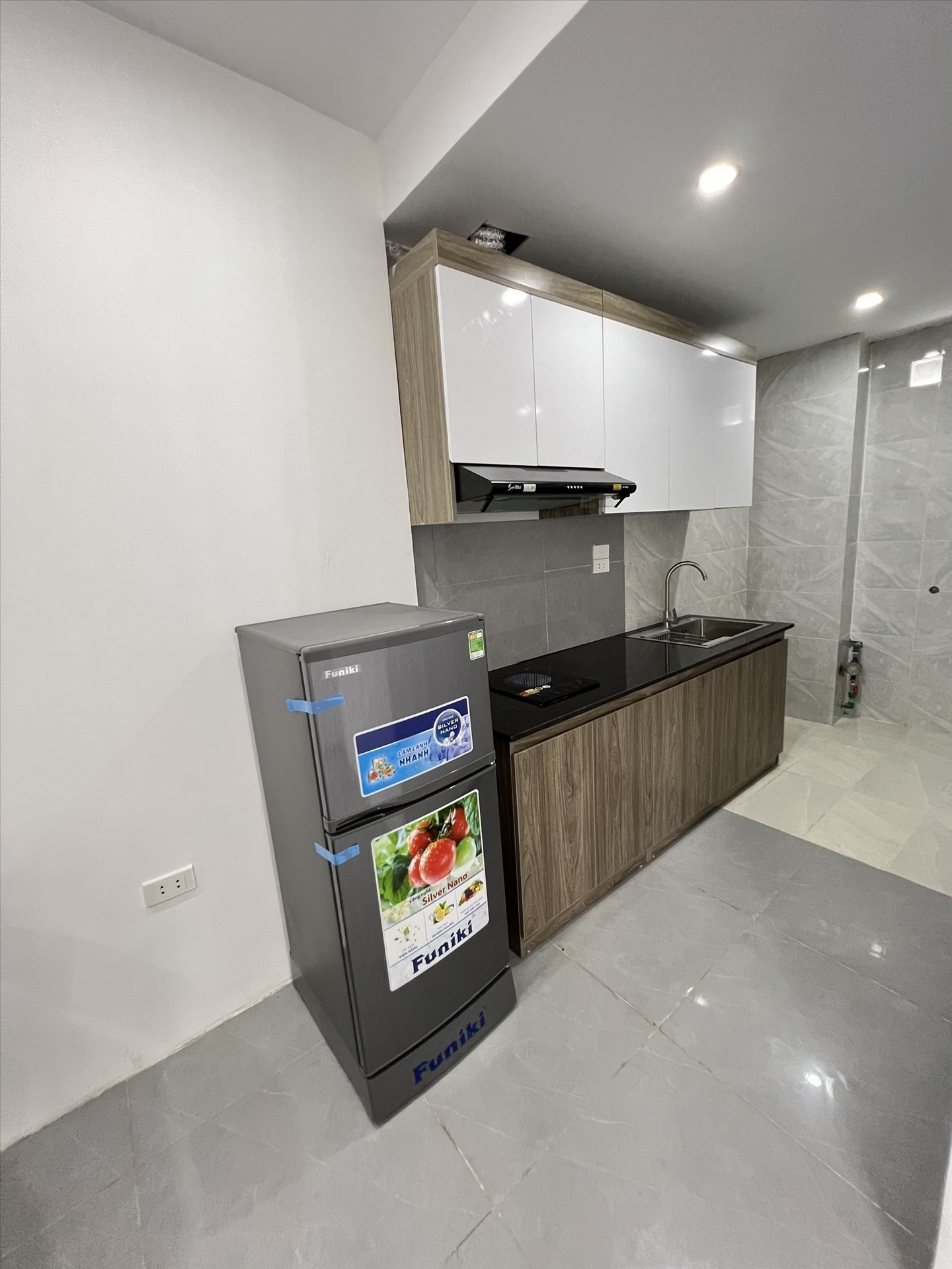Phòng trọ Studio 40m2 tại Salahomes Hào Nam - Đống Đa - Phòng ngủ