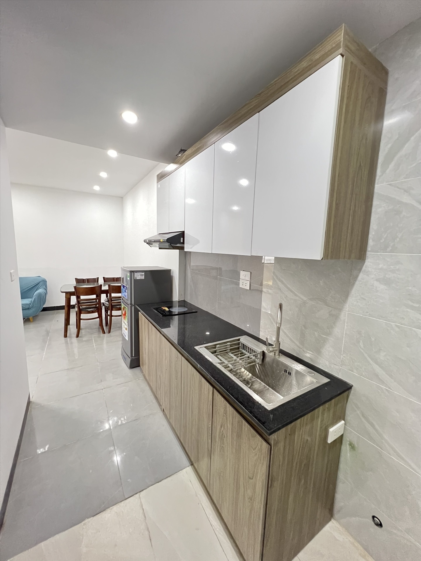 Phòng trọ Studio 40m2 tại Salahomes Hào Nam - Đống Đa - Phòng ngủ