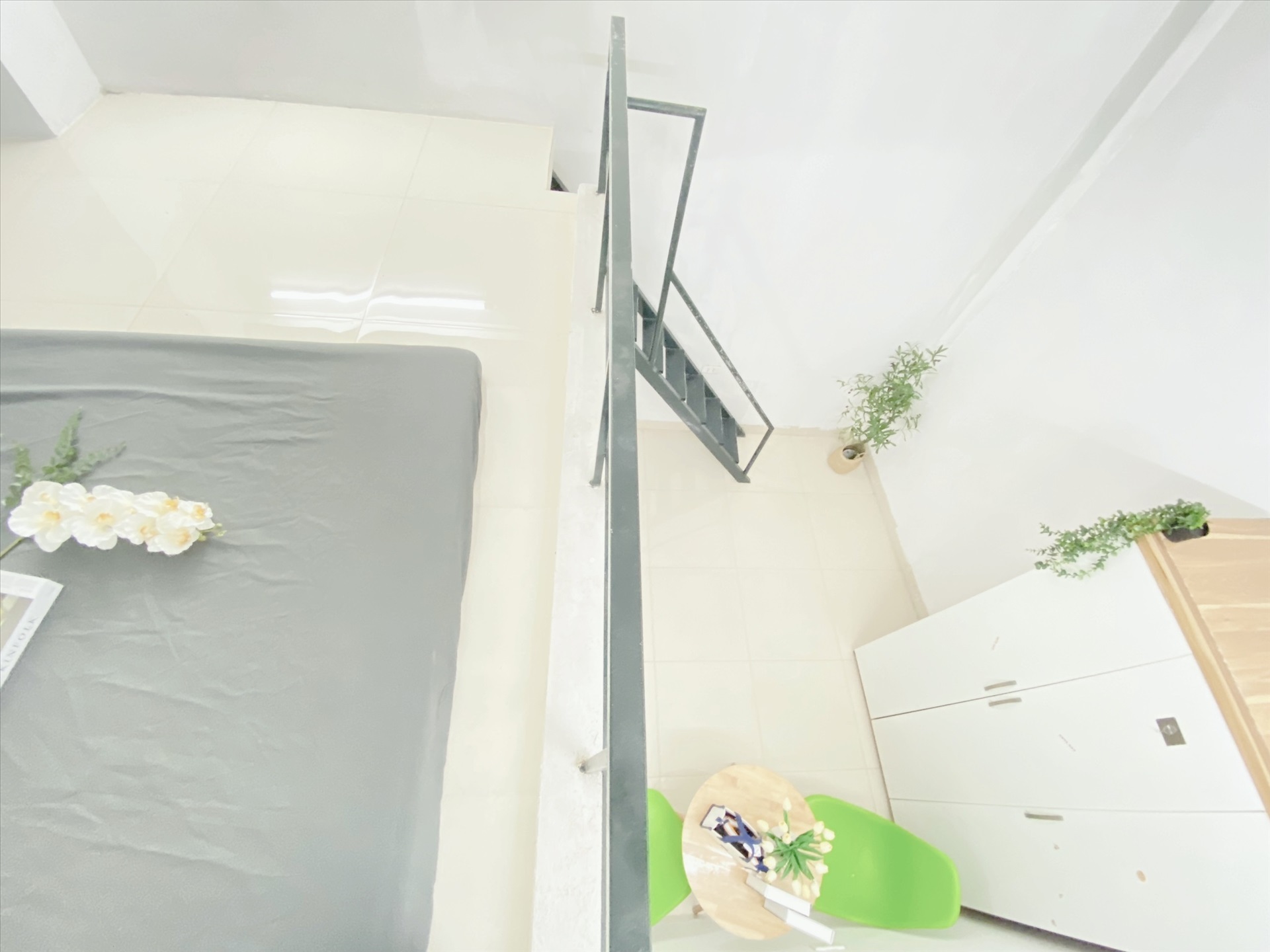 Phòng trọ Duplex 20m2 tại Suha Home Trần Thái Tông - Cầu Giấy - Phòng ngủ