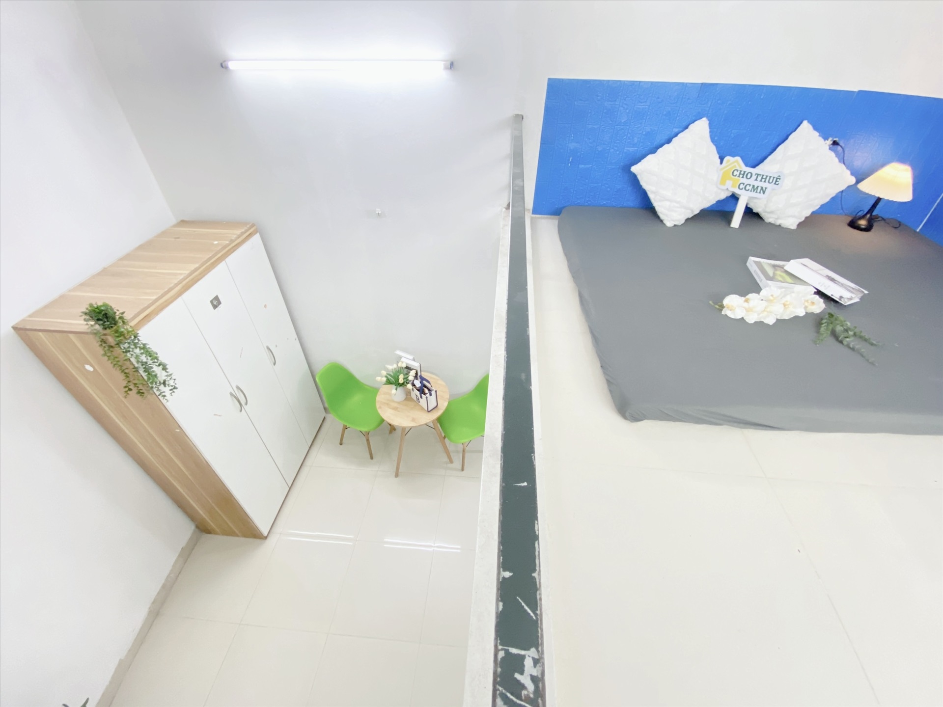 Phòng trọ Duplex 20m2 tại Suha Home Trần Thái Tông - Cầu Giấy - Phòng ngủ