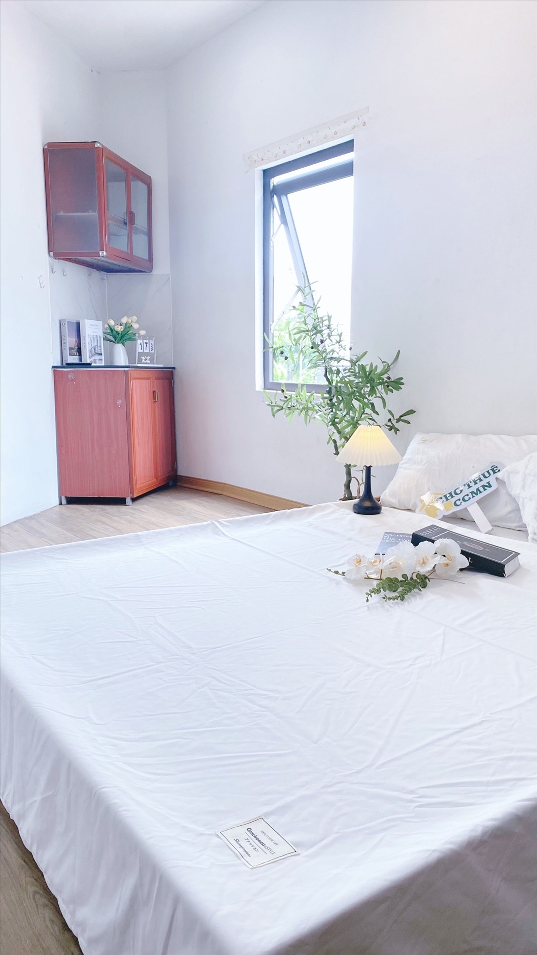 Phòng trọ Studio 15m2 tại Suha Home Doãn Kế Thiện - Cầu Giấy - Phòng ngủ