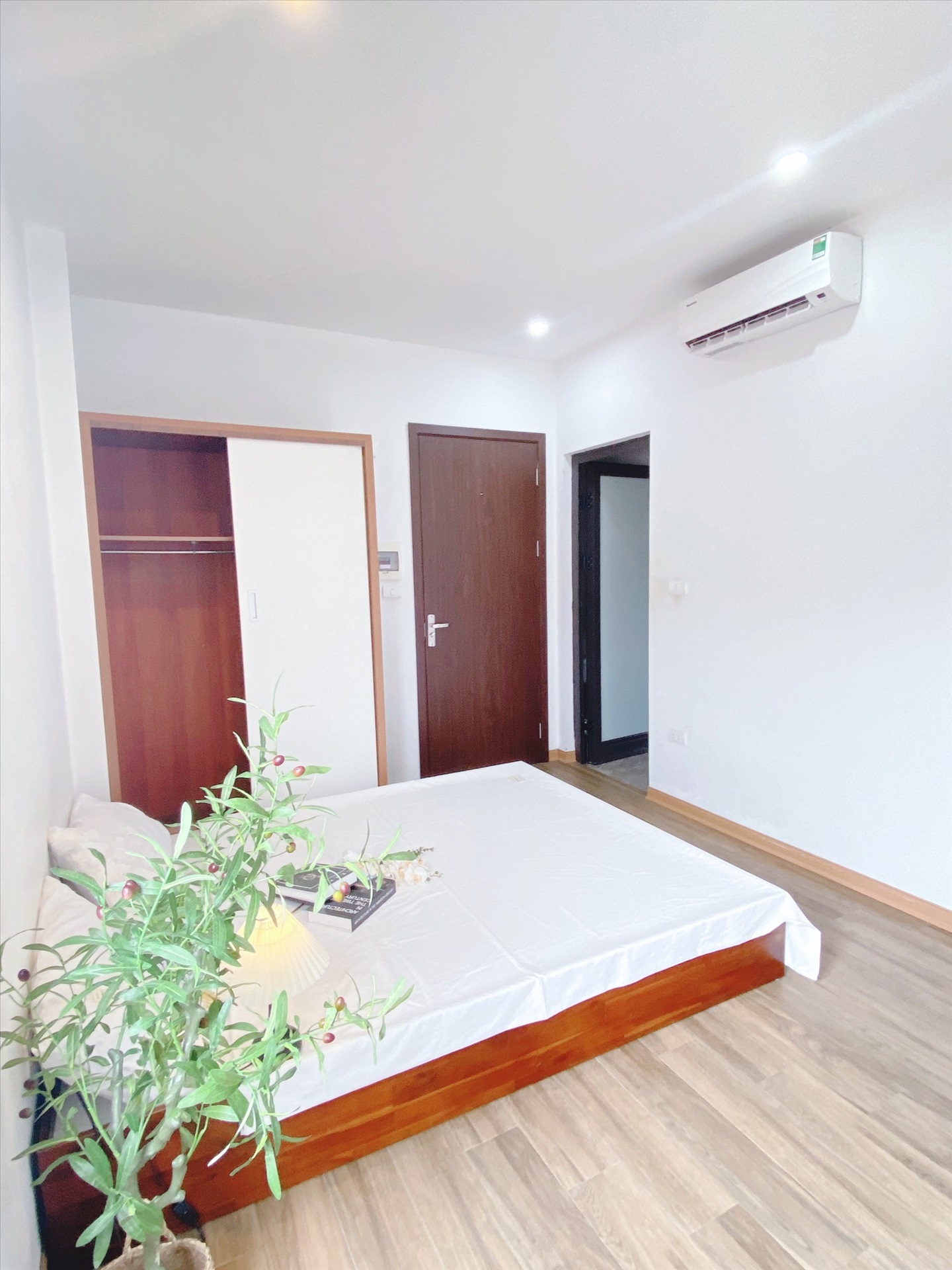 Phòng trọ Studio 15m2 tại Suha Home Doãn Kế Thiện - Cầu Giấy - Phòng ngủ
