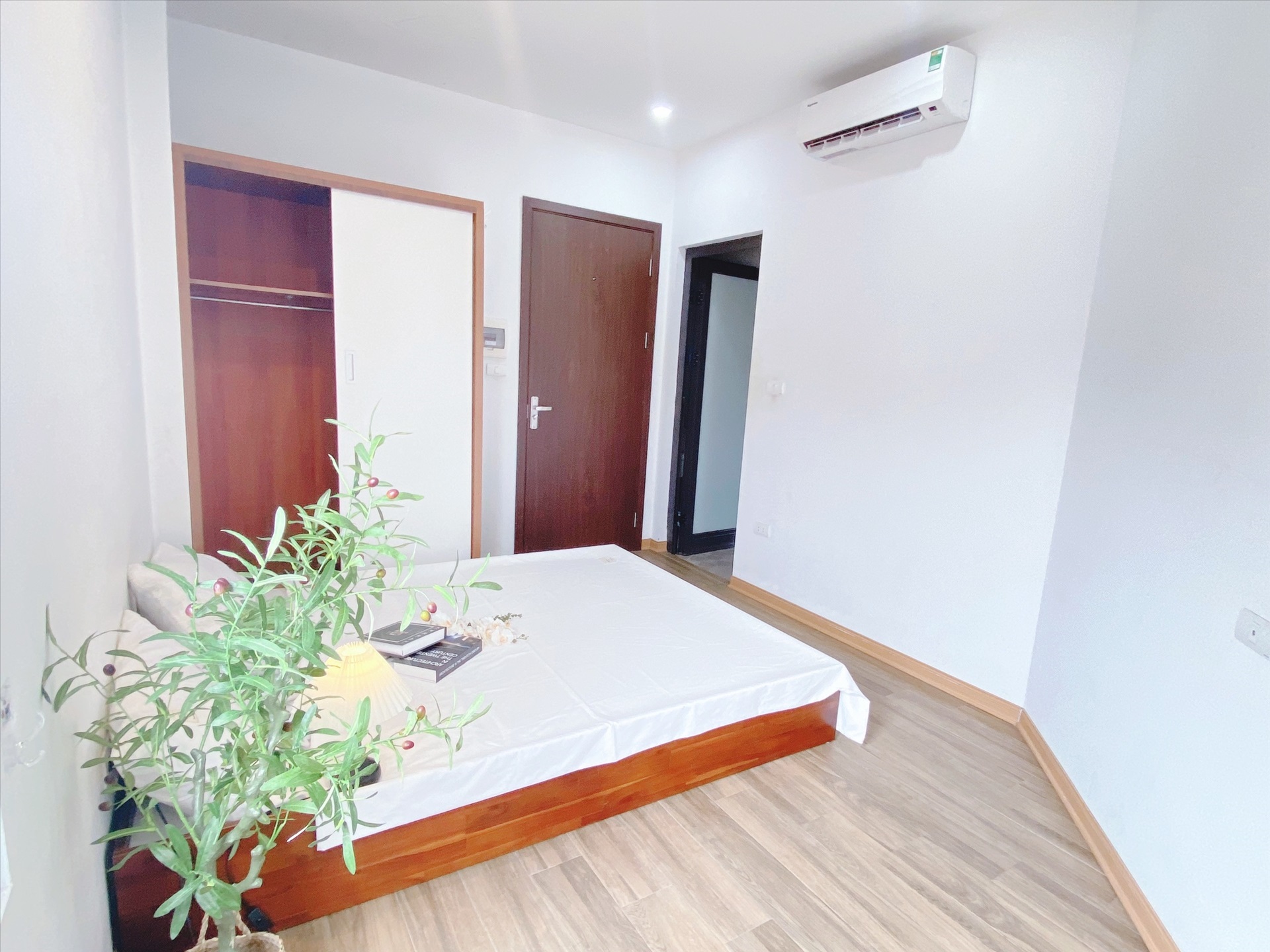 Phòng trọ Studio 15m2 tại Suha Home Doãn Kế Thiện - Cầu Giấy - Phòng ngủ