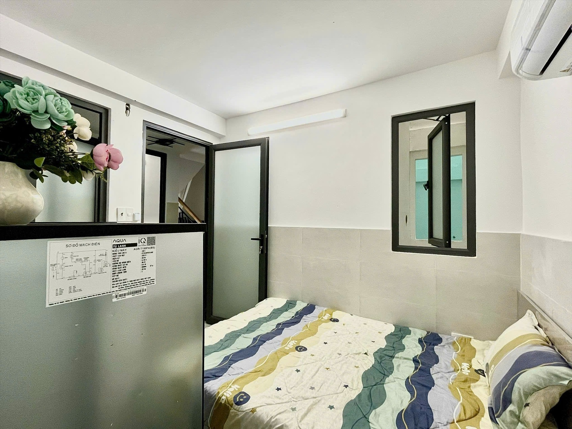 Phòng trọ Studio 20m2 tại DP Room Nguyễn Oanh - Gò Vấp - Phòng khách