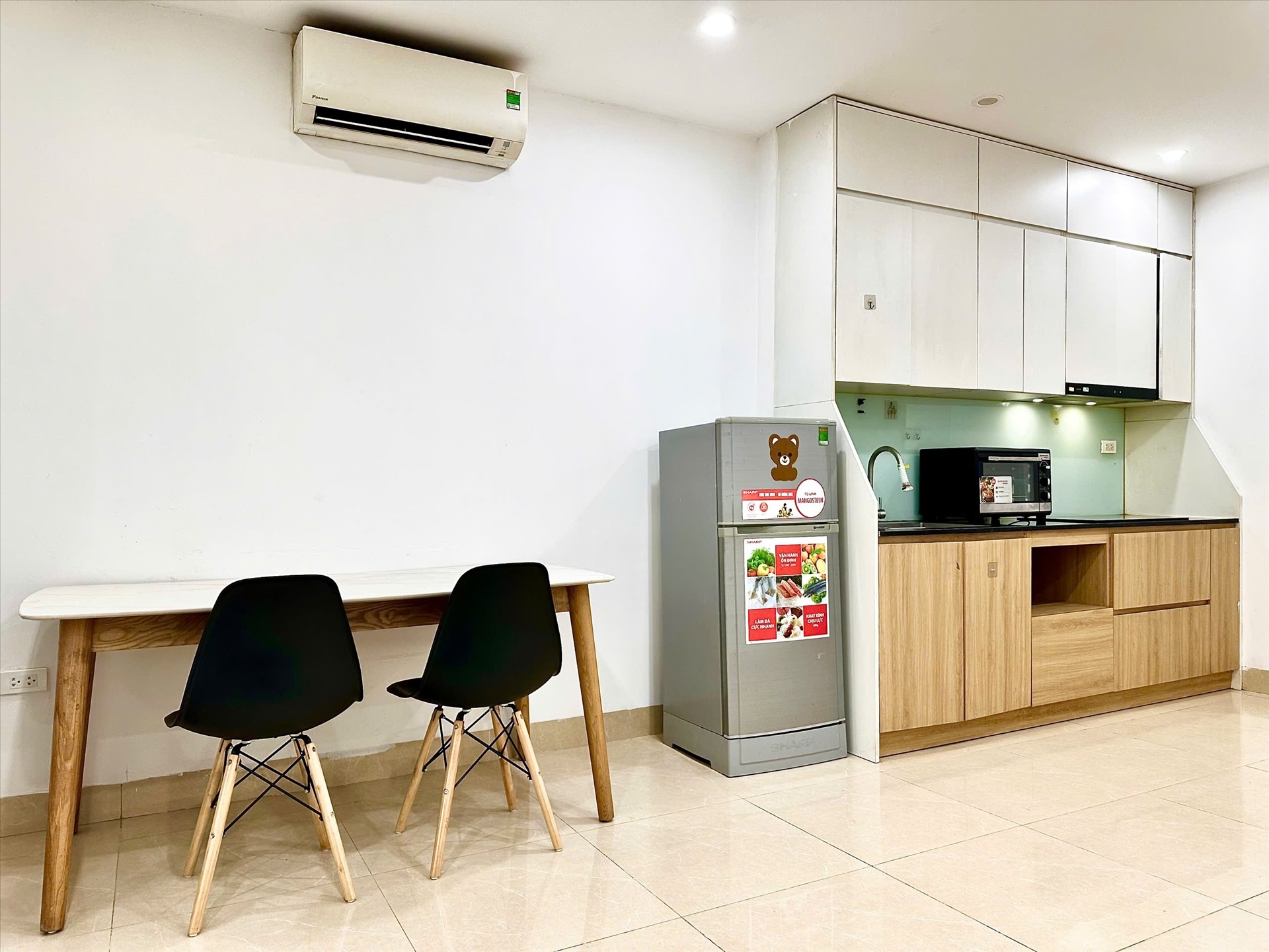 Phòng trọ 1 Phòng ngủ 60m2 tại Blue Homes Hoàng Hoa Thám - Ba Đình - Phòng bếp