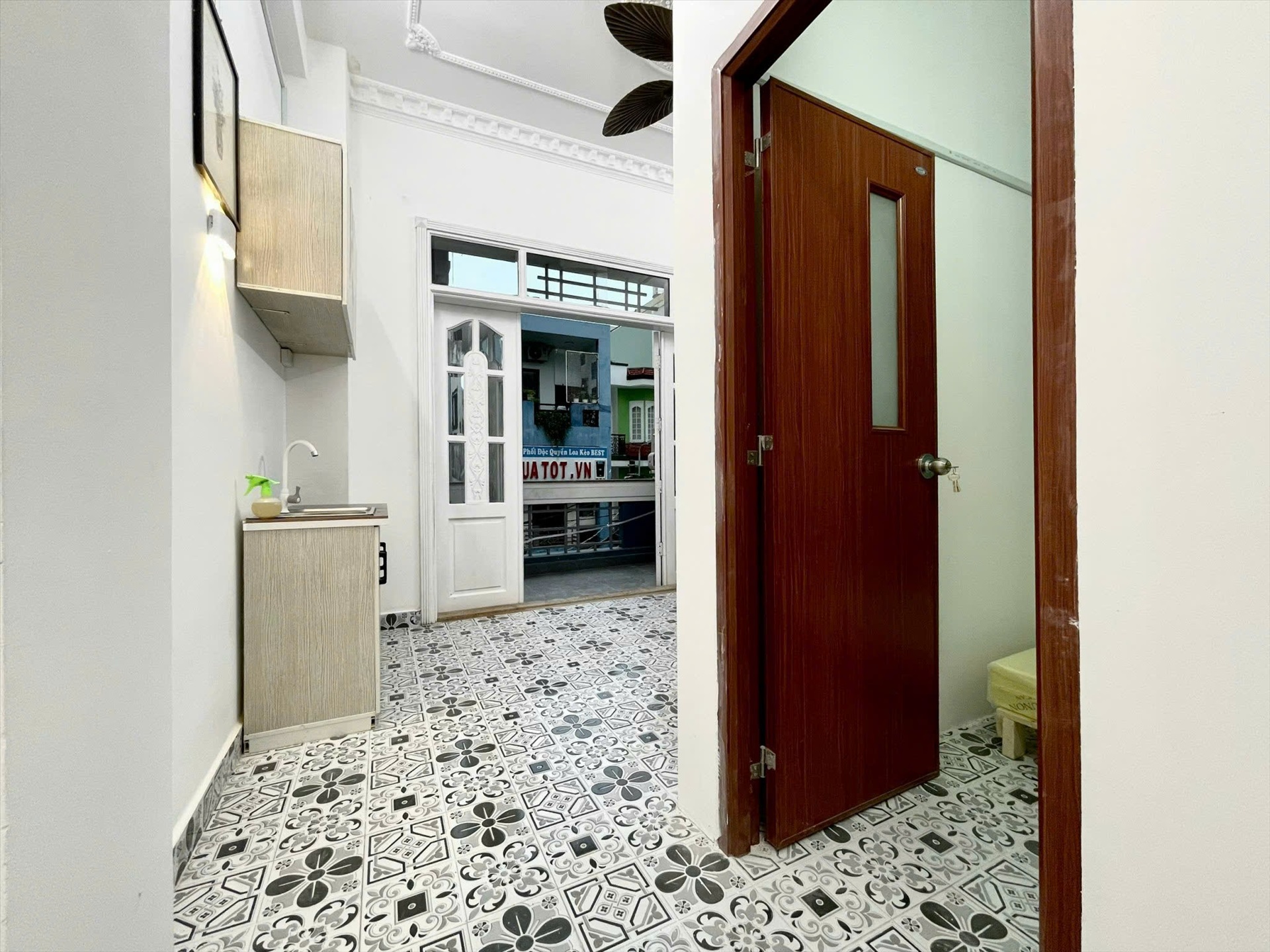 Phòng trọ Studio 25m2 tại DTS Home Cộng Hòa - Tân Bình - Phòng khách