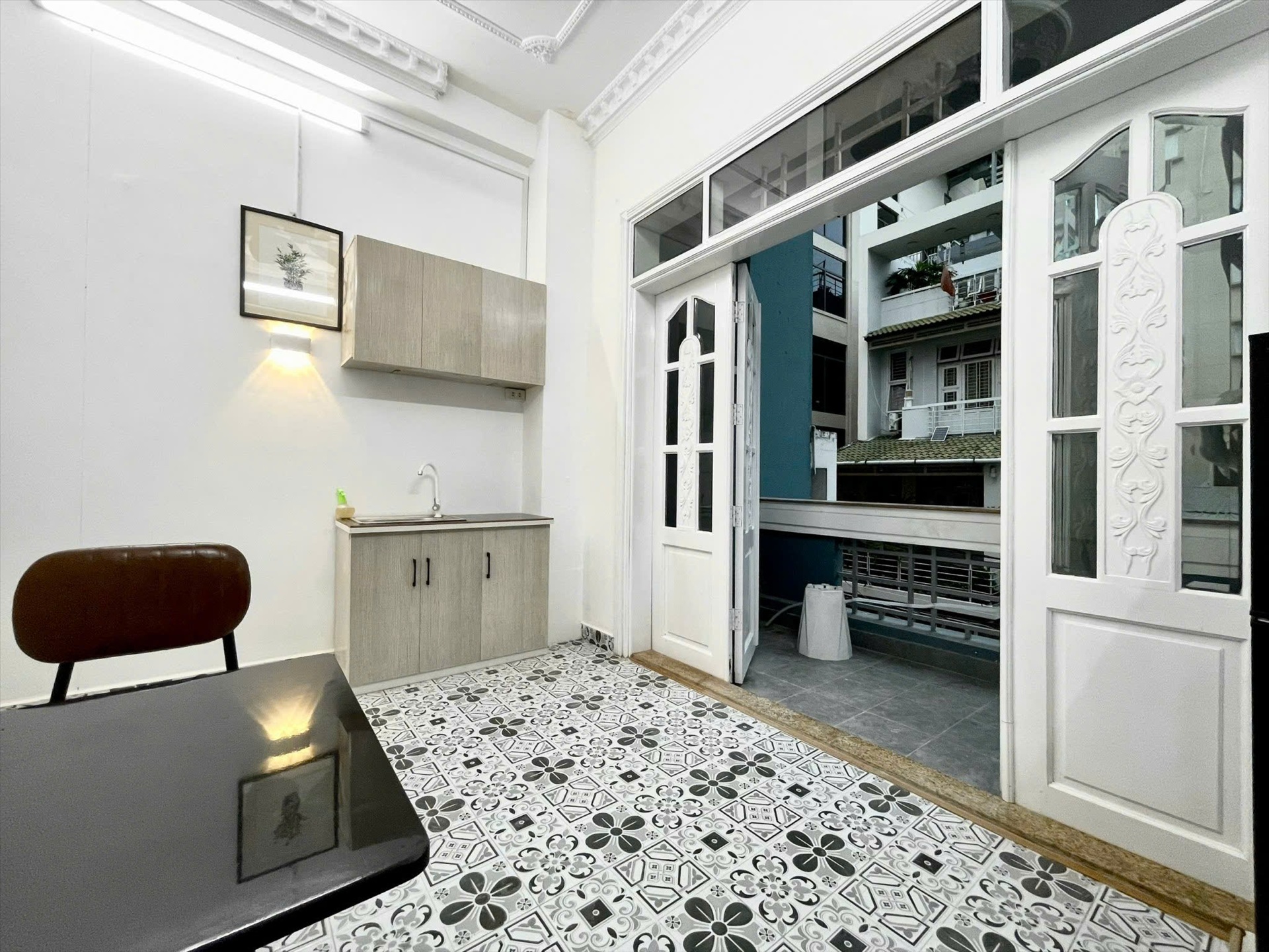Phòng trọ Studio 25m2 tại DTS Home Cộng Hòa - Tân Bình - Phòng khách