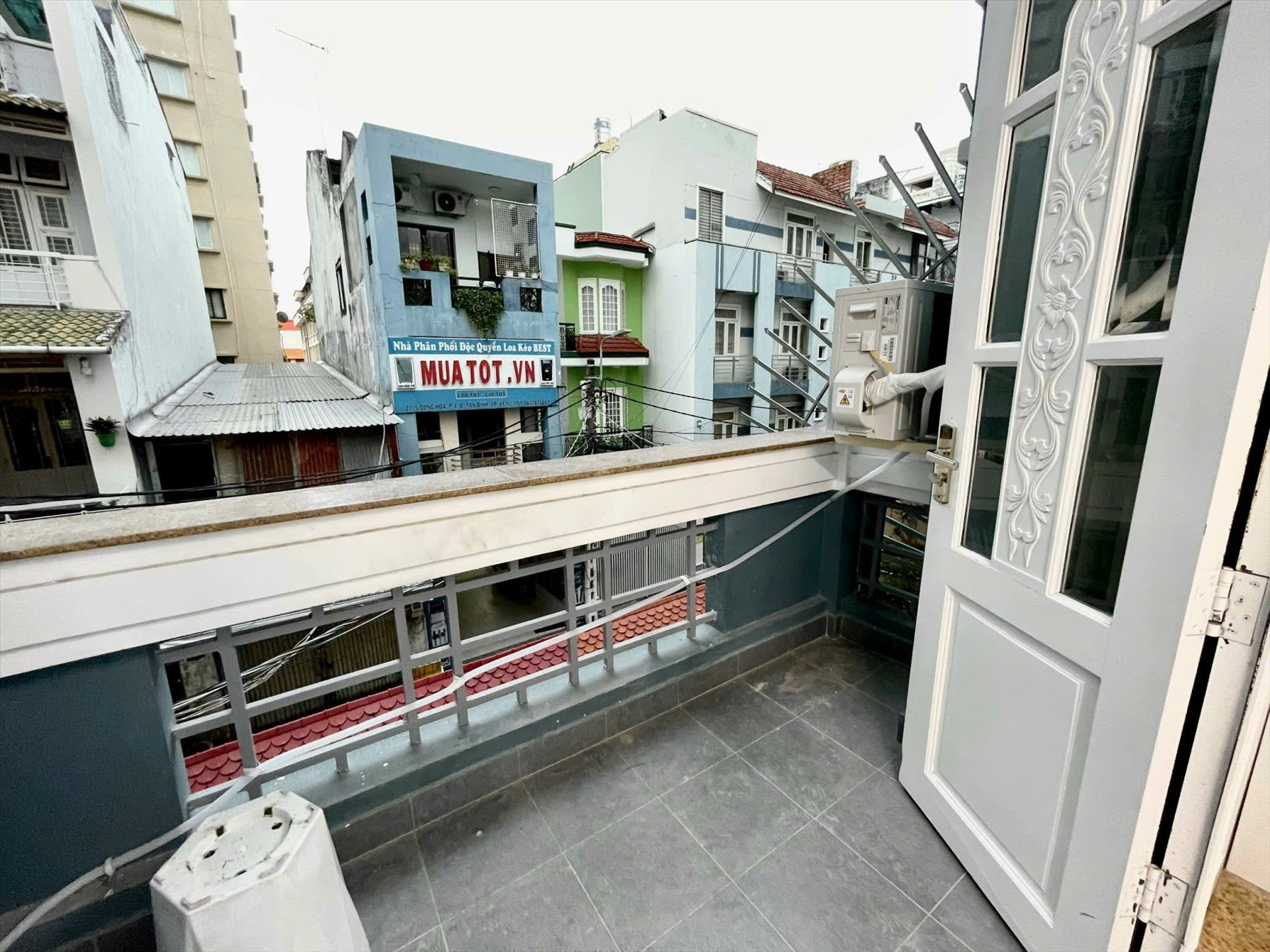 Phòng trọ Studio 25m2 tại DTS Home Cộng Hòa - Tân Bình - Ban công
