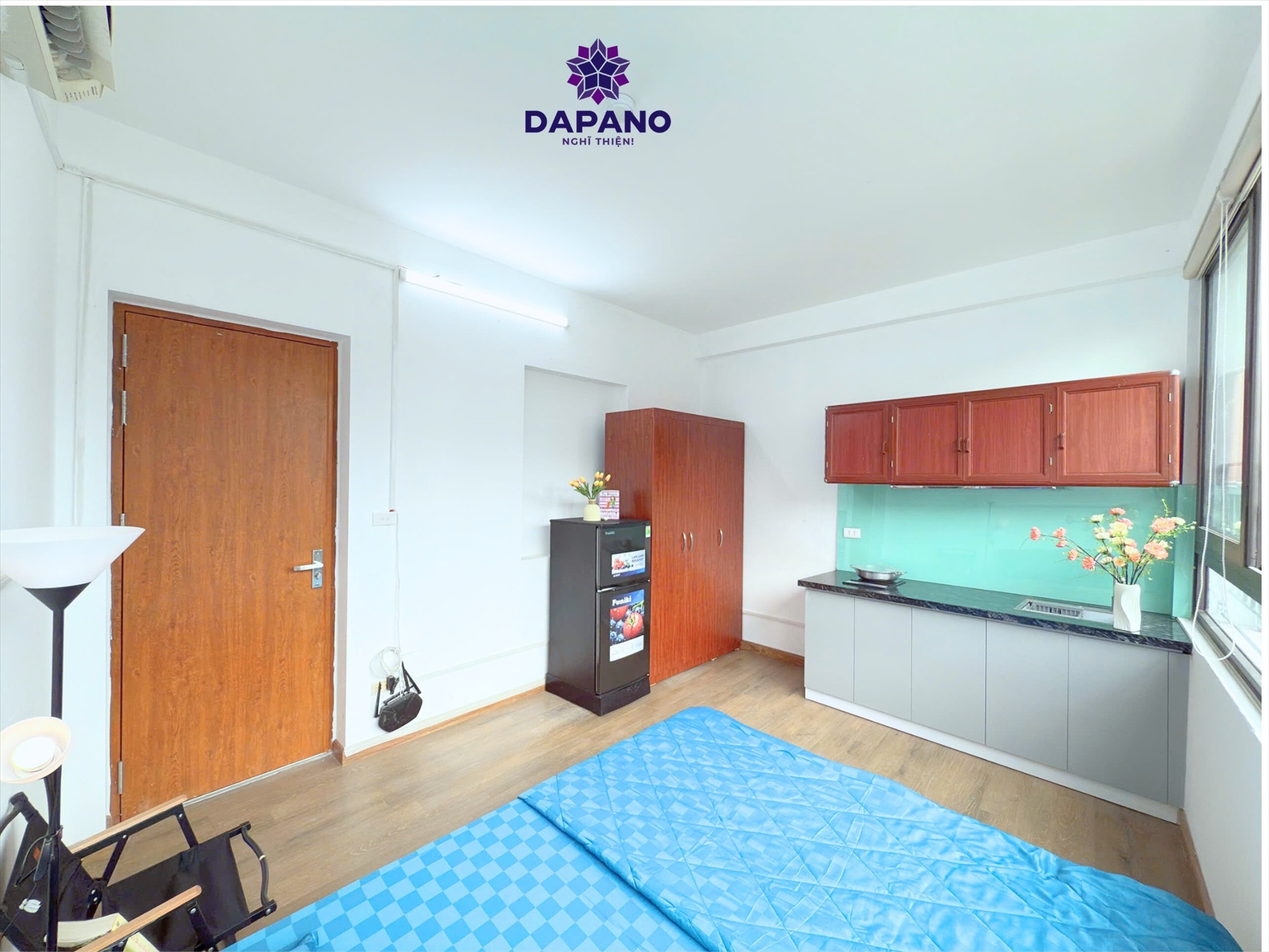 Phòng trọ Studio 30m2 tại Salahomes Hồng Mai - Hai Bà Trưng - Phòng ngủ
