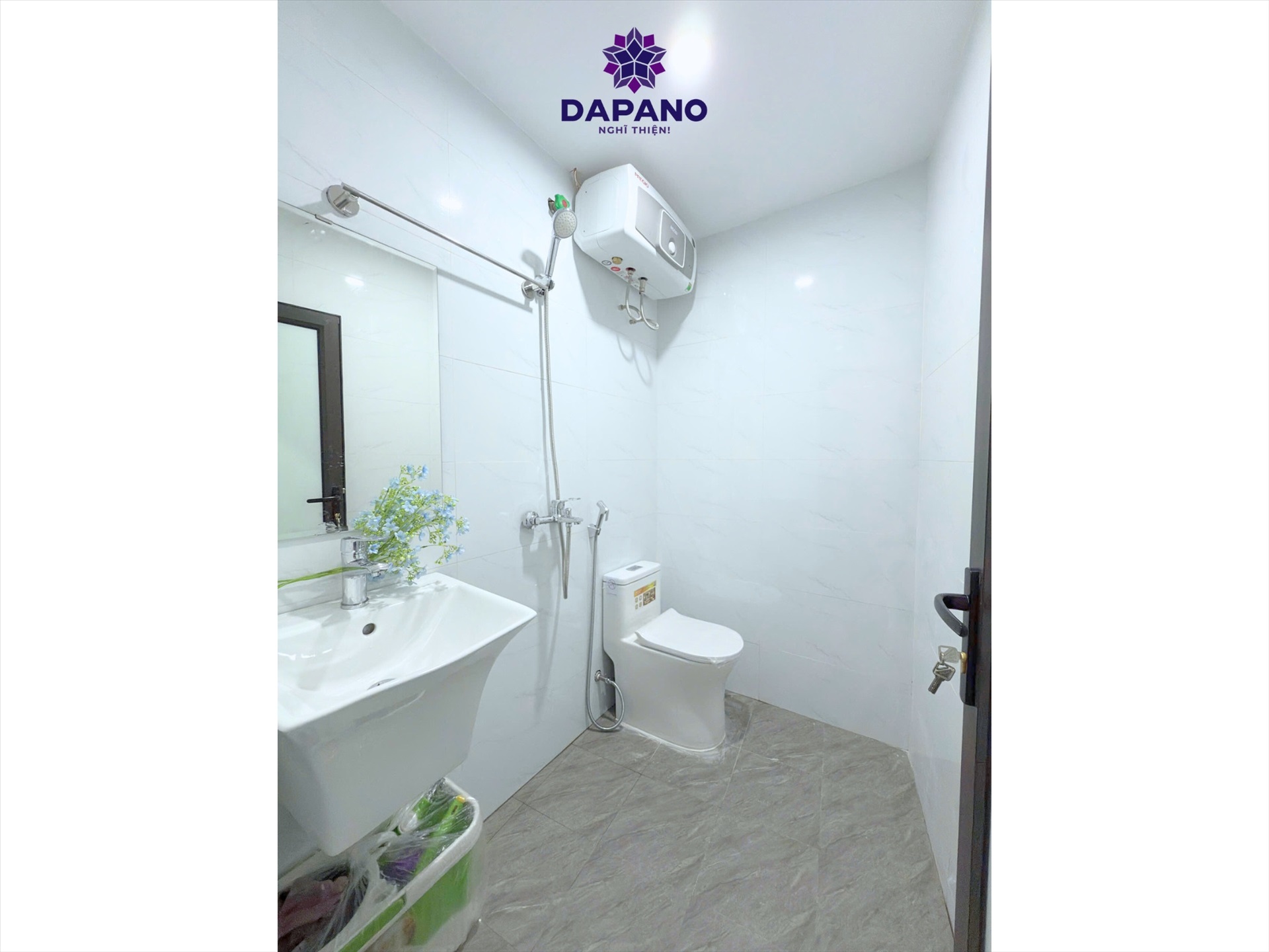 Phòng trọ Studio 30m2 tại Salahomes Hồng Mai - Hai Bà Trưng - Phòng tắm