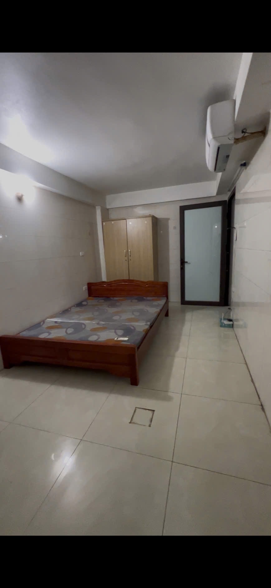 Phòng trọ Studio 25m2 tại VNFI House 1 Mỹ Đình - Nam Từ Liêm - Phòng ngủ