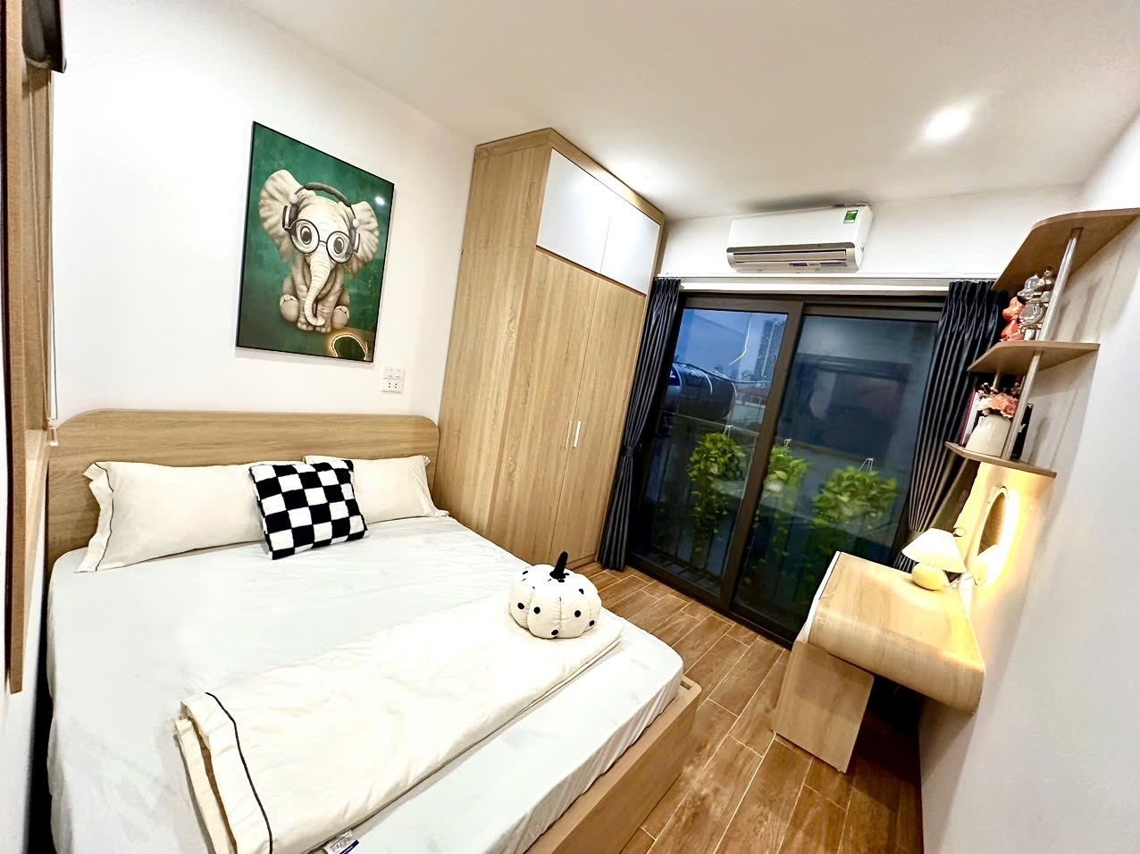 Phòng trọ 1 Phòng ngủ 40m2 tại Blue Homes Đội Cấn - Ba Đình - Phòng ngủ