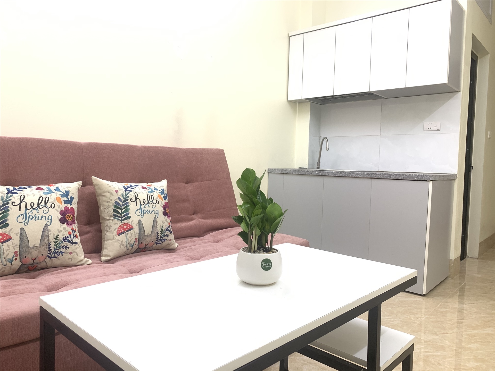 Phòng trọ 1 Phòng ngủ 35m2 tại TH Apartment Đình Thôn - Nam Từ Liêm - Phòng khách
