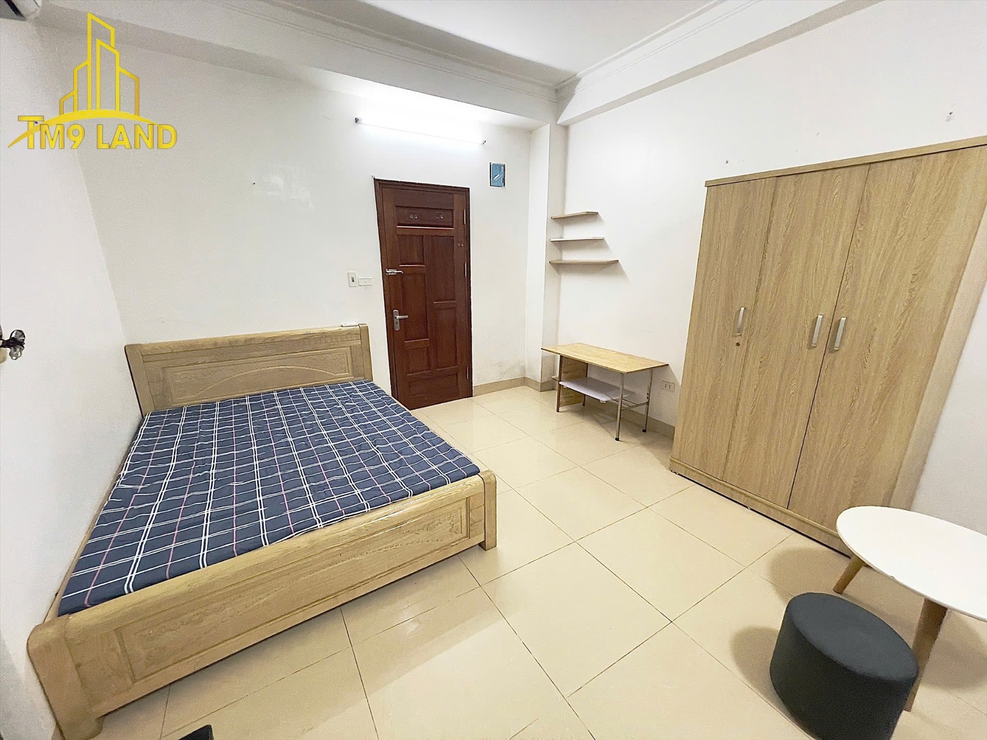 Phòng trọ Studio 25m2 tại MH House 2 Mỹ Đình - Nam Từ Liêm - Phòng ngủ