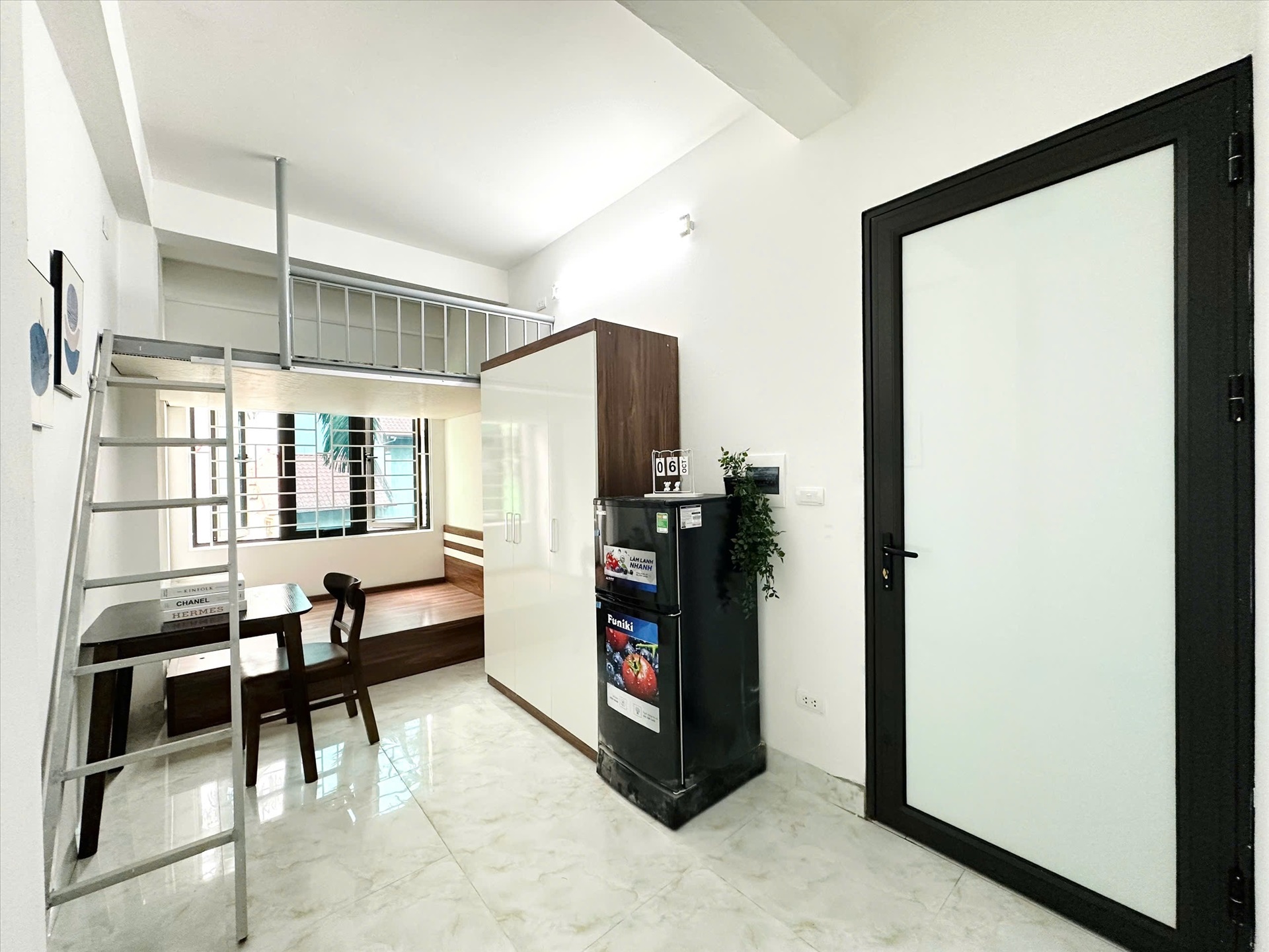 Phòng trọ Duplex 22m2 tại 4PS Housing Đại Linh - Nam Từ Liêm - Phòng ngủ