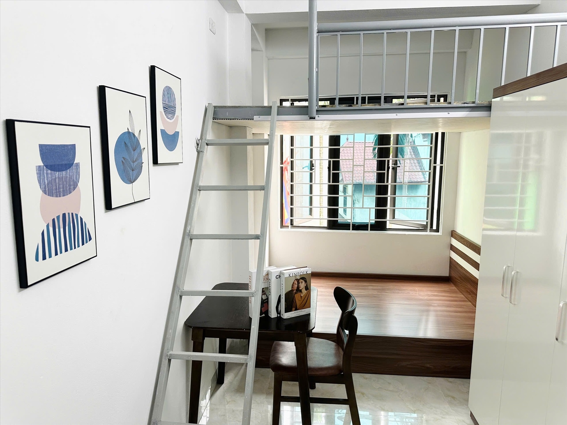Phòng trọ Duplex 22m2 tại 4PS Housing Đại Linh - Nam Từ Liêm - Phòng ngủ