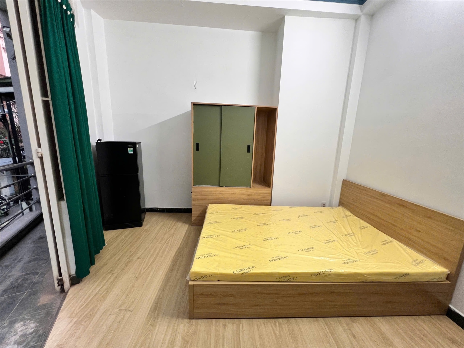 Phòng trọ Studio 25m2 tại AT House Phùng Văn Cung - Phú Nhuận - Phòng ngủ