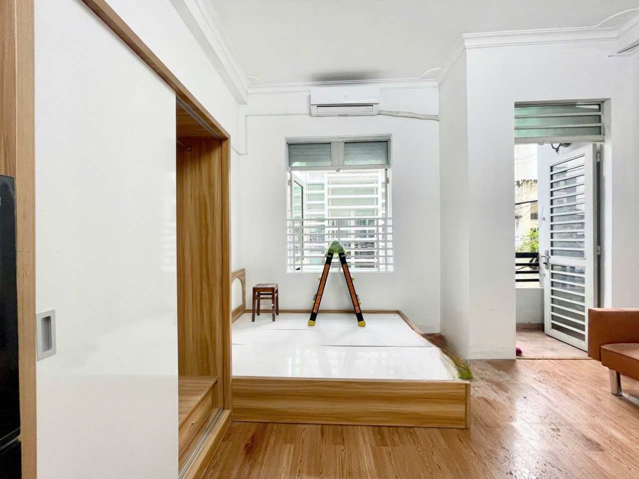 Phòng trọ Studio 25m2 tại HT Home Điện Biên Phủ - Bình Thạnh - Phòng ngủ