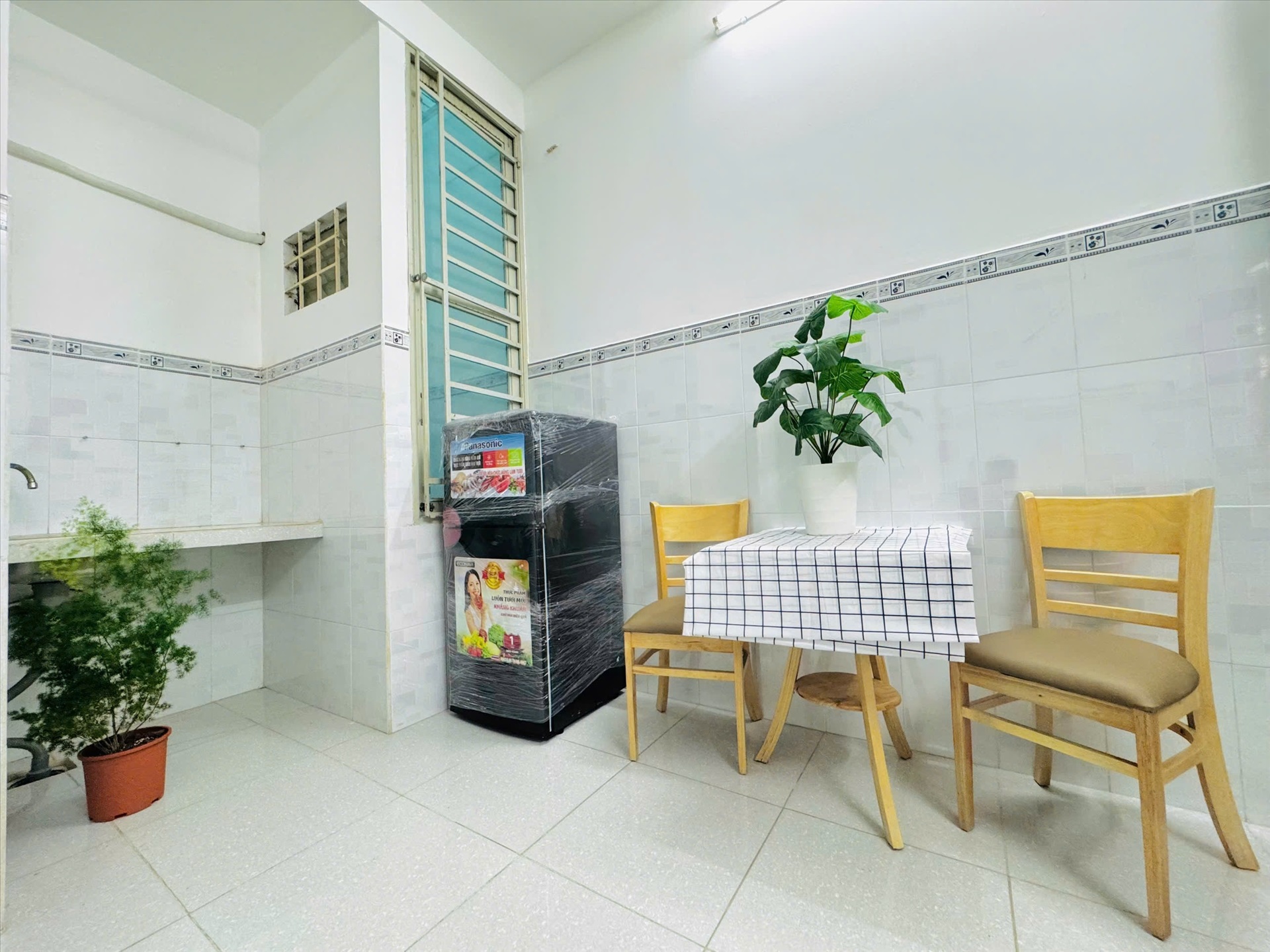 Phòng trọ Studio 25m2 tại AD Home Nguyễn Công Hoan - Phú Nhuận - Phòng khách