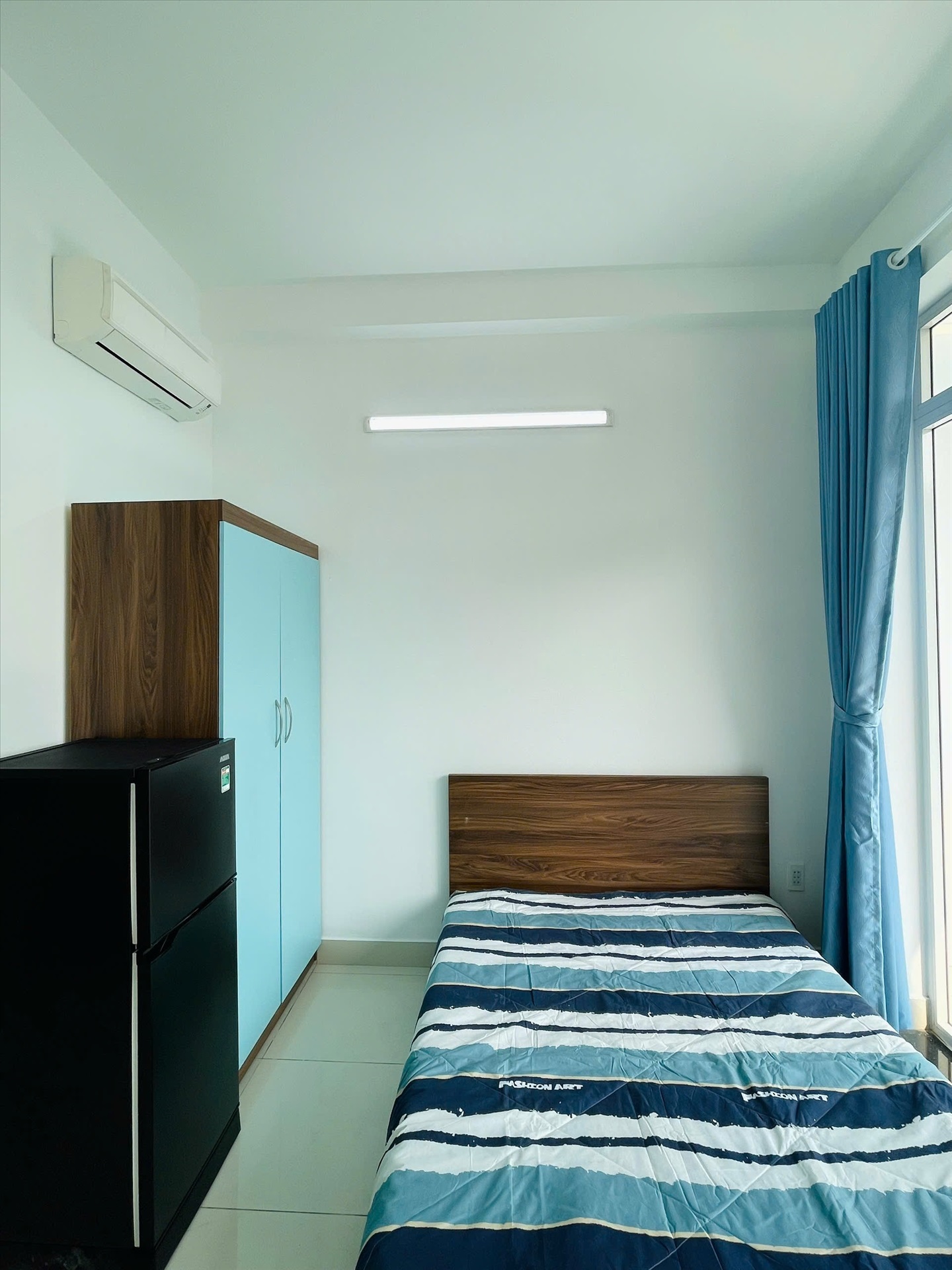 Phòng trọ Studio 25m2 tại Belive Home Nguyễn Chí Thanh - Quận 11 - Phòng ngủ