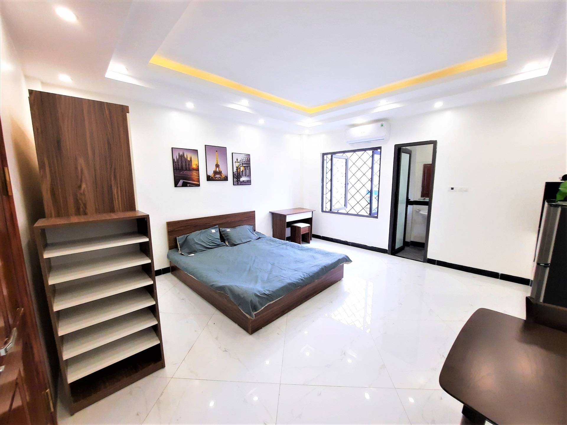 Phòng trọ Studio 35m2 tại Salahomes Tô Vĩnh Diện - Thanh Xuân - Phòng ngủ