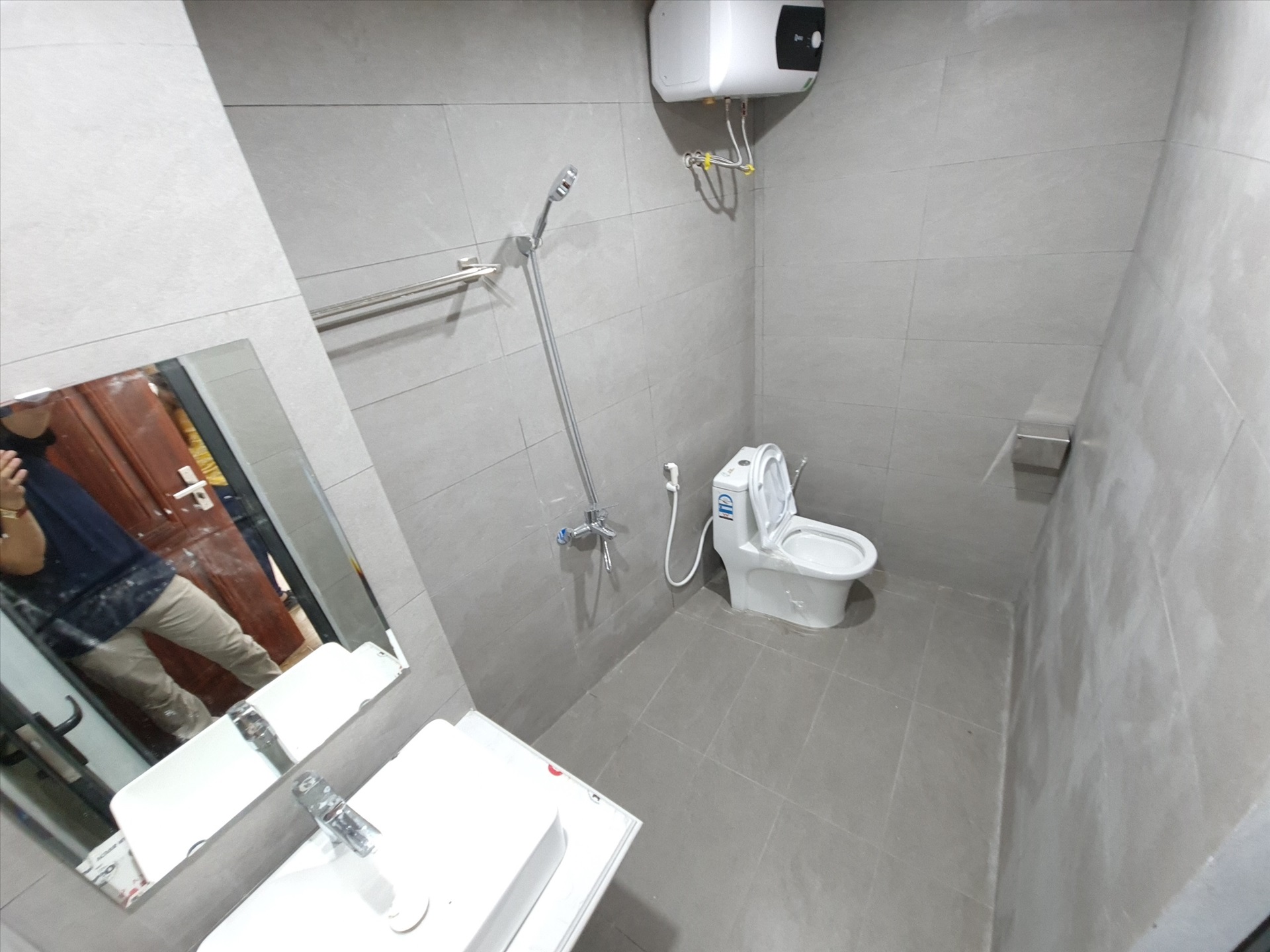 Phòng trọ 1 Phòng ngủ 45m2 tại Salahomes Vũ Tông Phan - Thanh Xuân - Phòng tắm