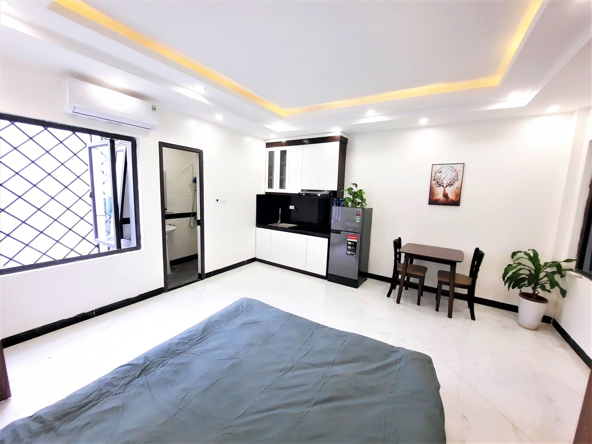Phòng trọ Studio 35m2 tại Salahomes Tô Vĩnh Diện - Thanh Xuân - Phòng khách