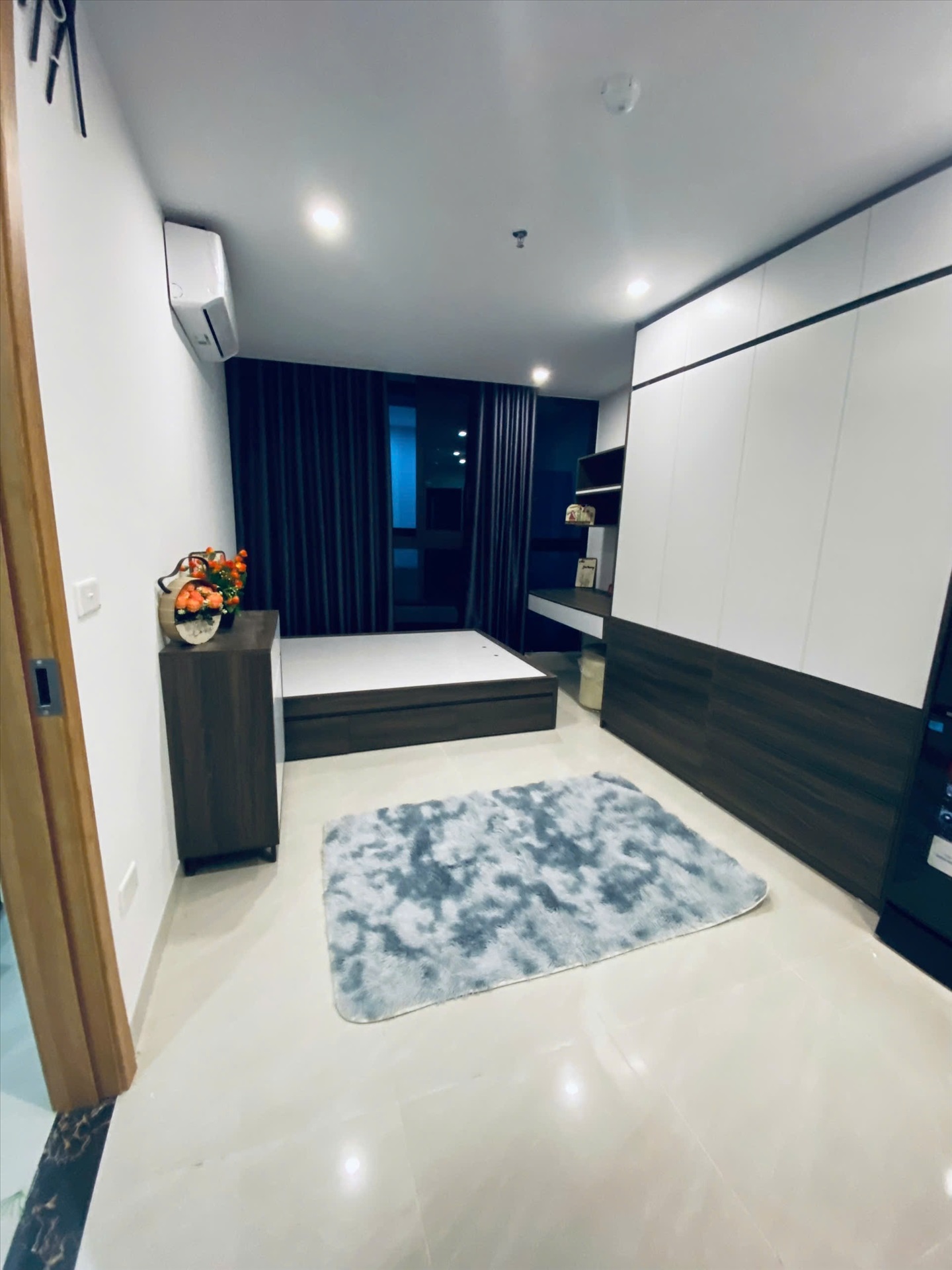 Phòng trọ Studio 28m2 tại VVH House Cự Lộc - Thanh Xuân - Phòng ngủ