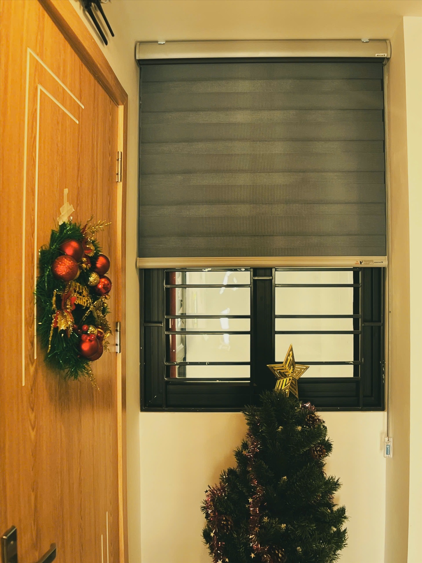 Phòng trọ Studio 28m2 tại VVH House Kim Giang - Hoàng Mai - Phòng khách