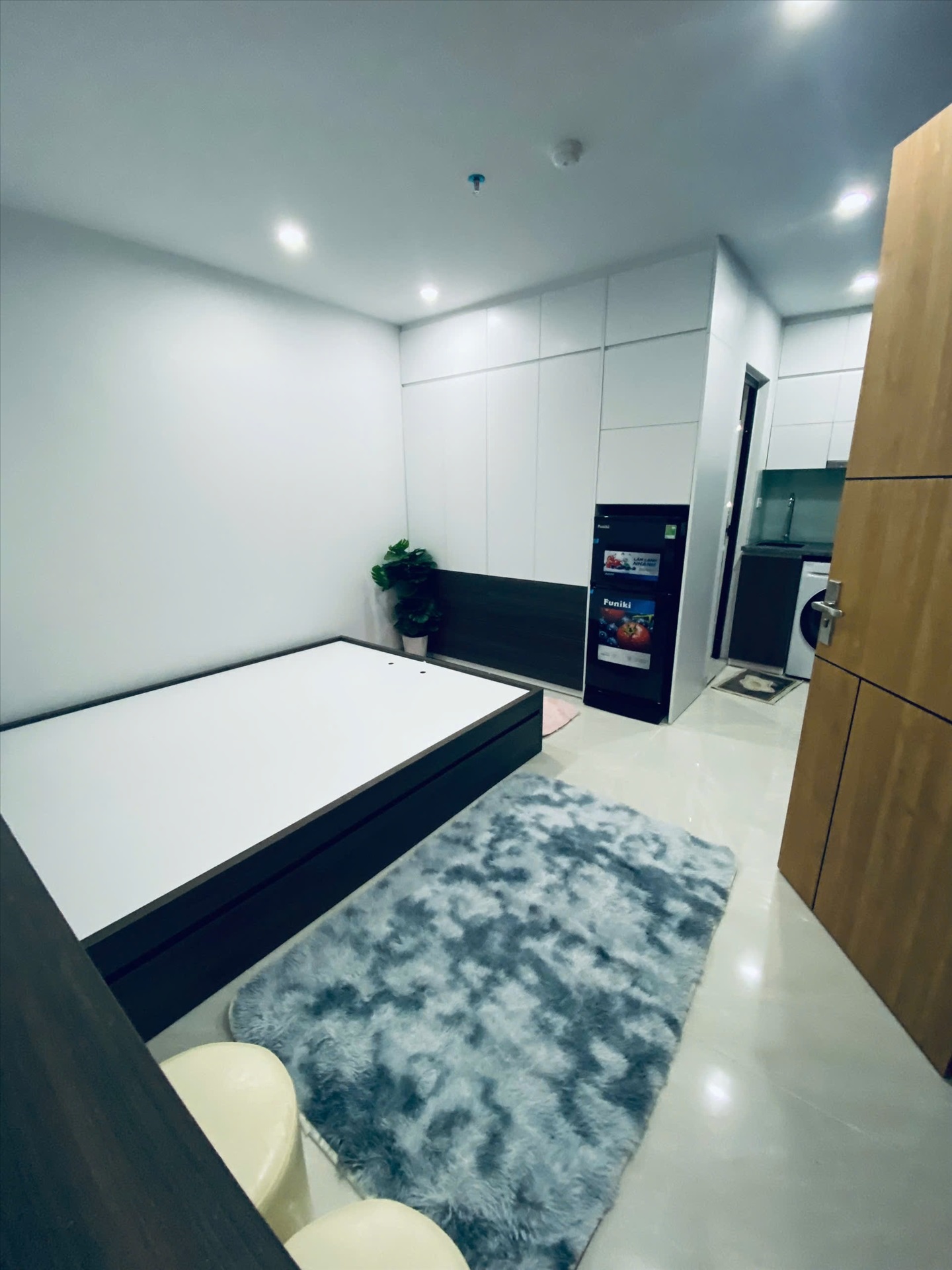 Phòng trọ Studio 30m2 tại VVH House Cự Lộc - Thanh Xuân - Phòng bếp