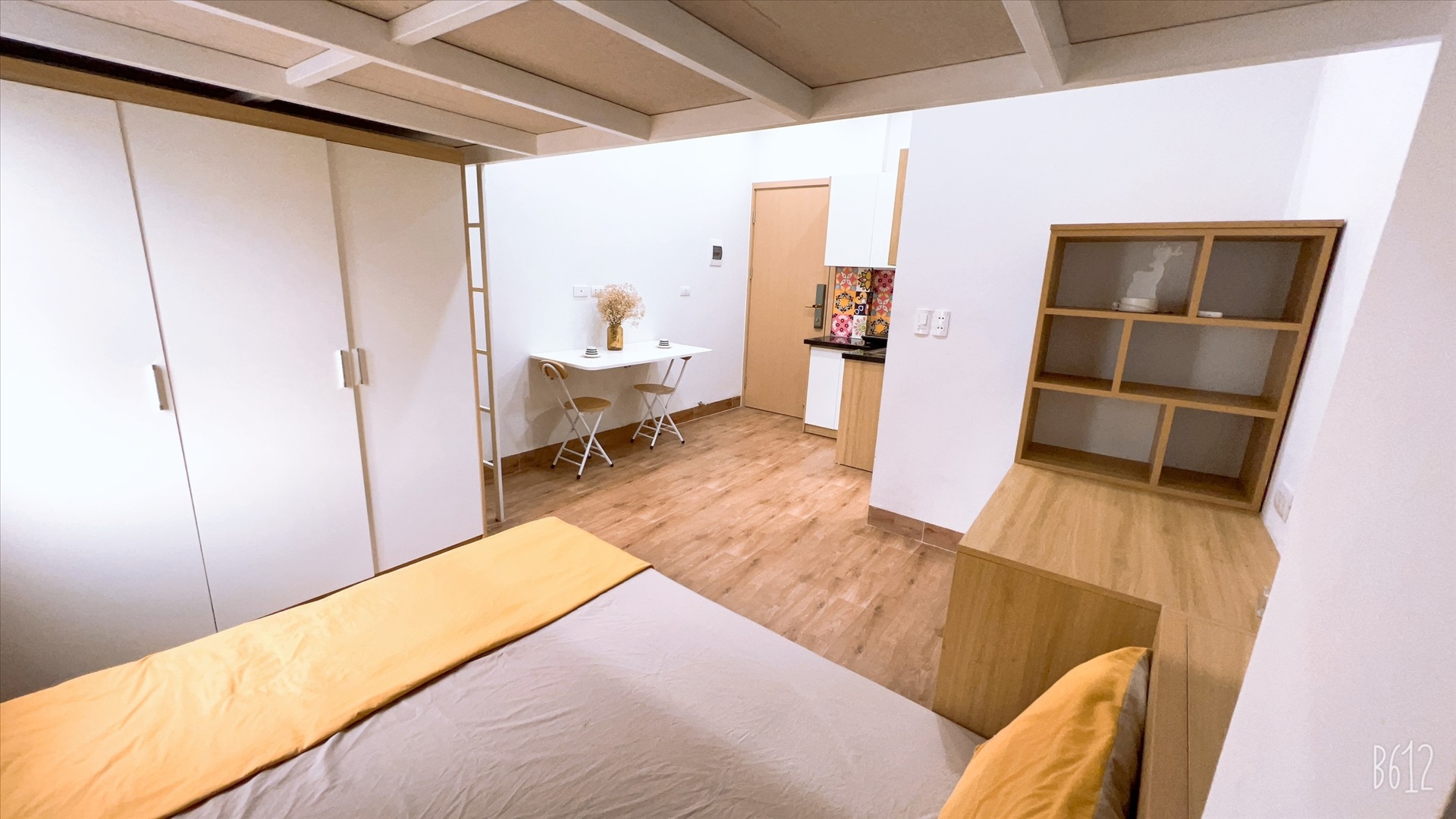 Phòng trọ Duplex 25m2 tại QHOME Quan Nhân - Thanh Xuân - Phòng ngủ