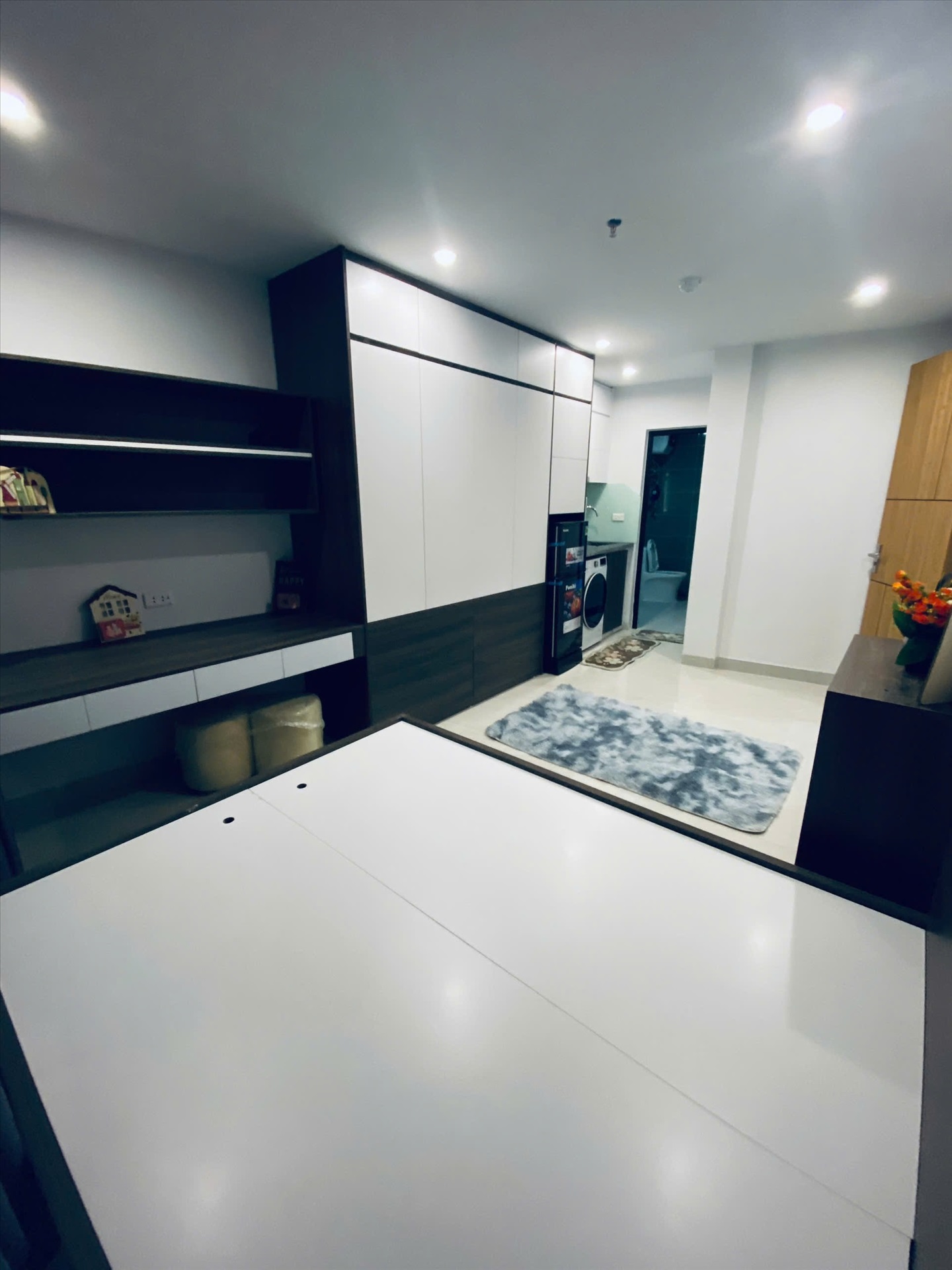 Phòng trọ Studio 28m2 tại VVH House Cự Lộc - Thanh Xuân - Phòng ngủ