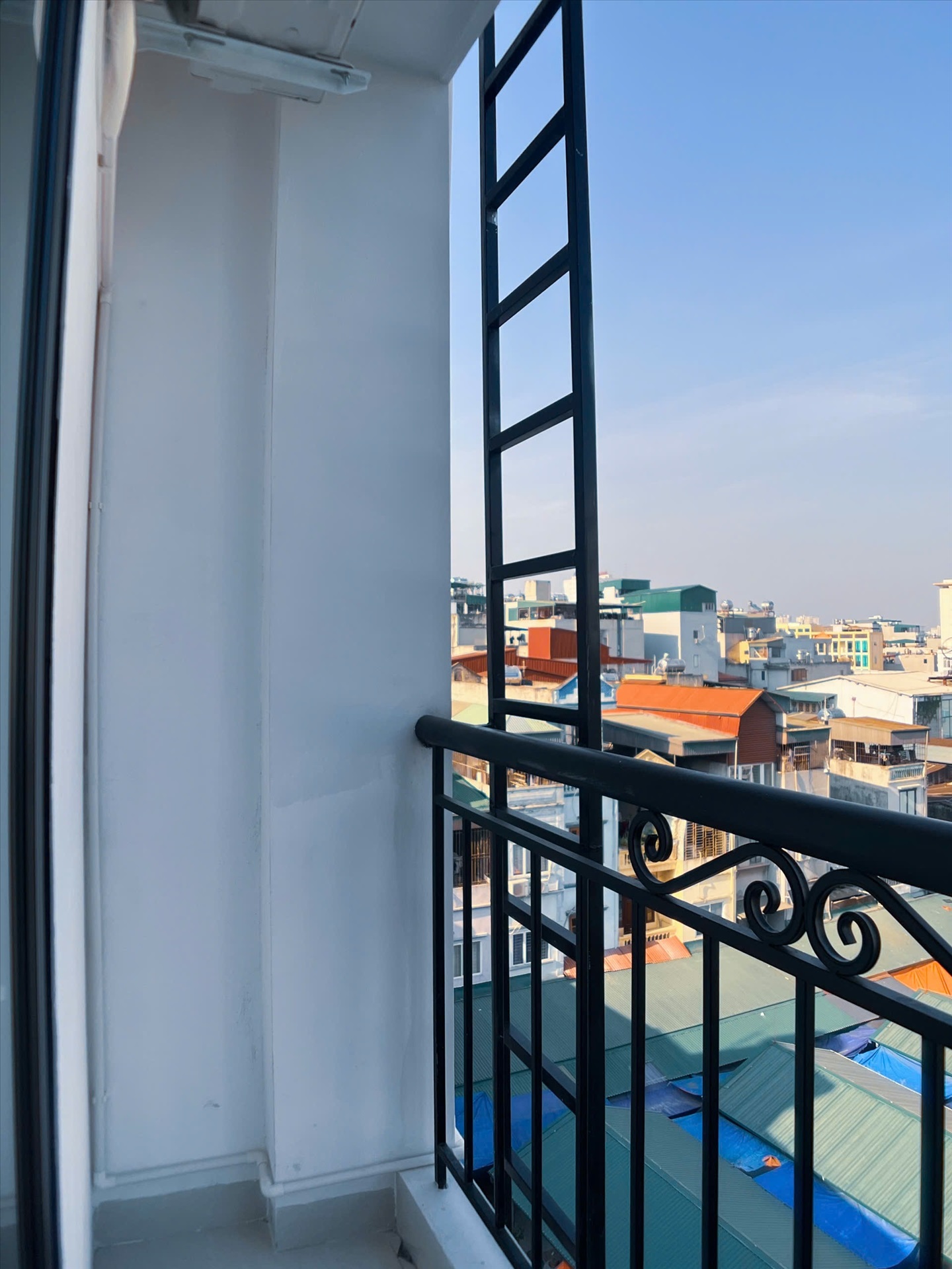 Phòng trọ Studio 28m2 tại VVH House Kim Giang - Hoàng Mai - Ban công
