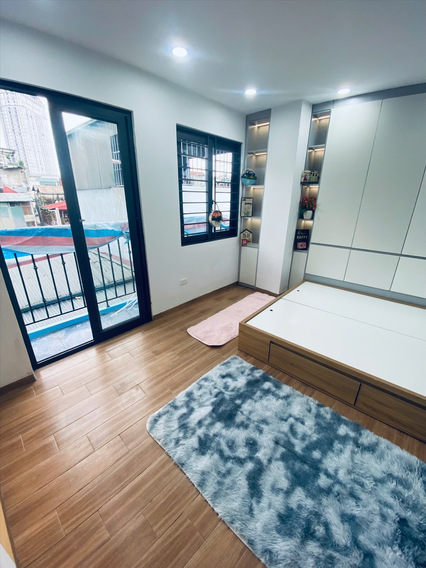 Phòng trọ Studio 30m2 tại VVH House Pháo Đài Láng - Đống Đa - Phòng ngủ