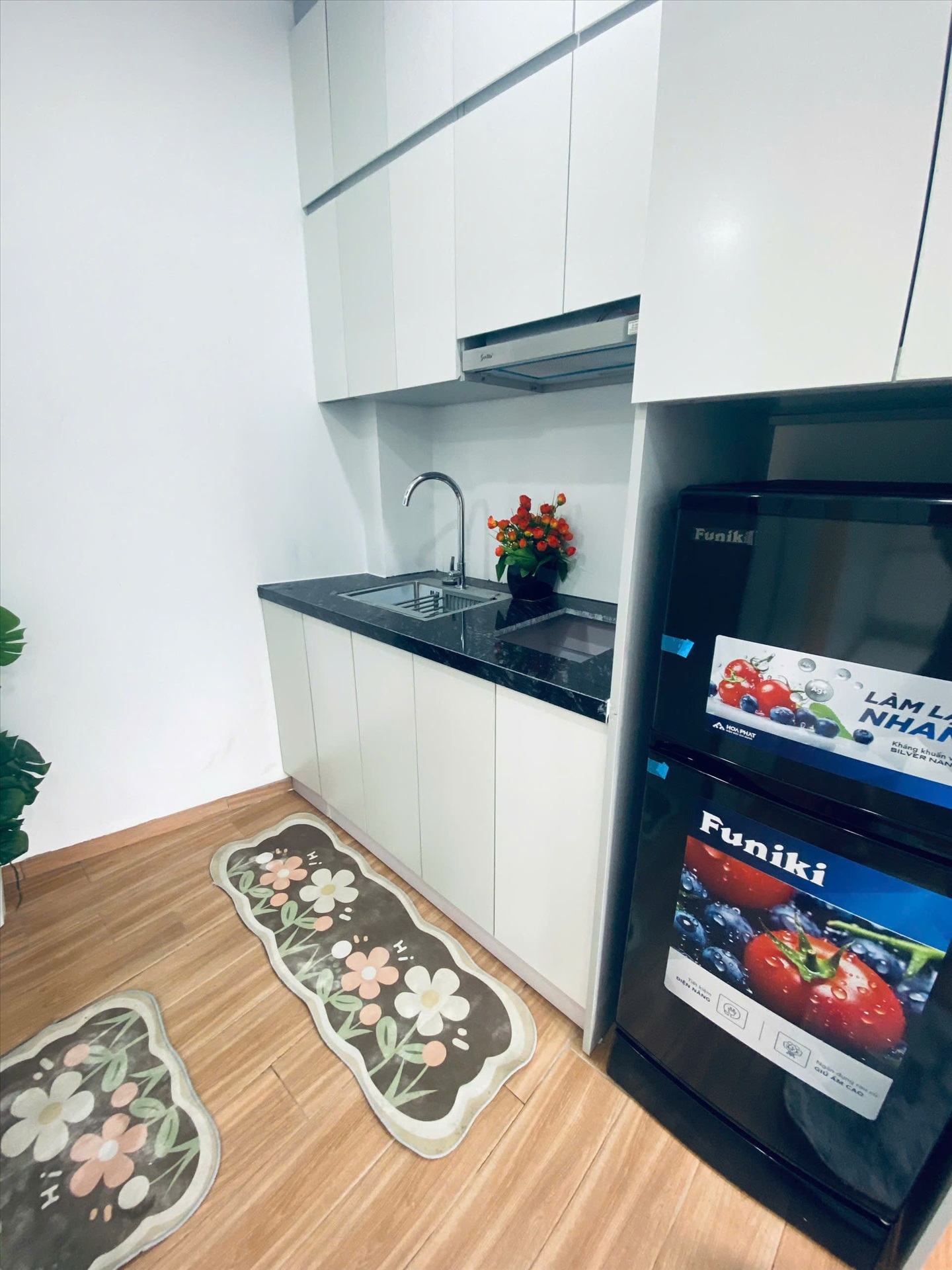 Phòng trọ Studio 30m2 tại VVH House Pháo Đài Láng - Đống Đa - Phòng bếp