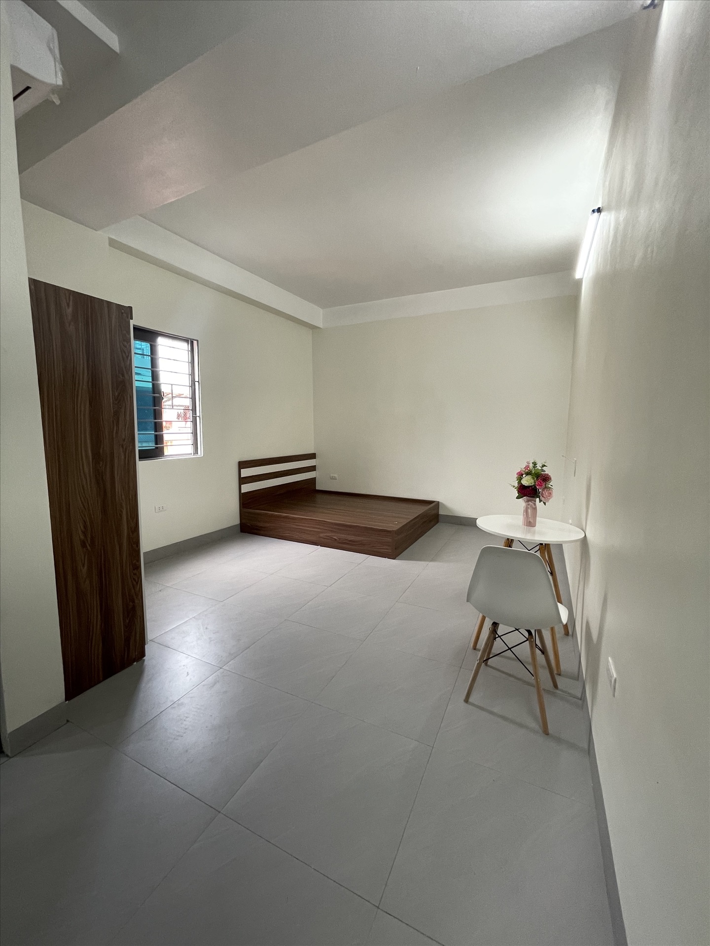Phòng trọ Studio 35m2 tại VNFI House 2 Mỹ Đình - Nam Từ Liêm - Phòng ngủ