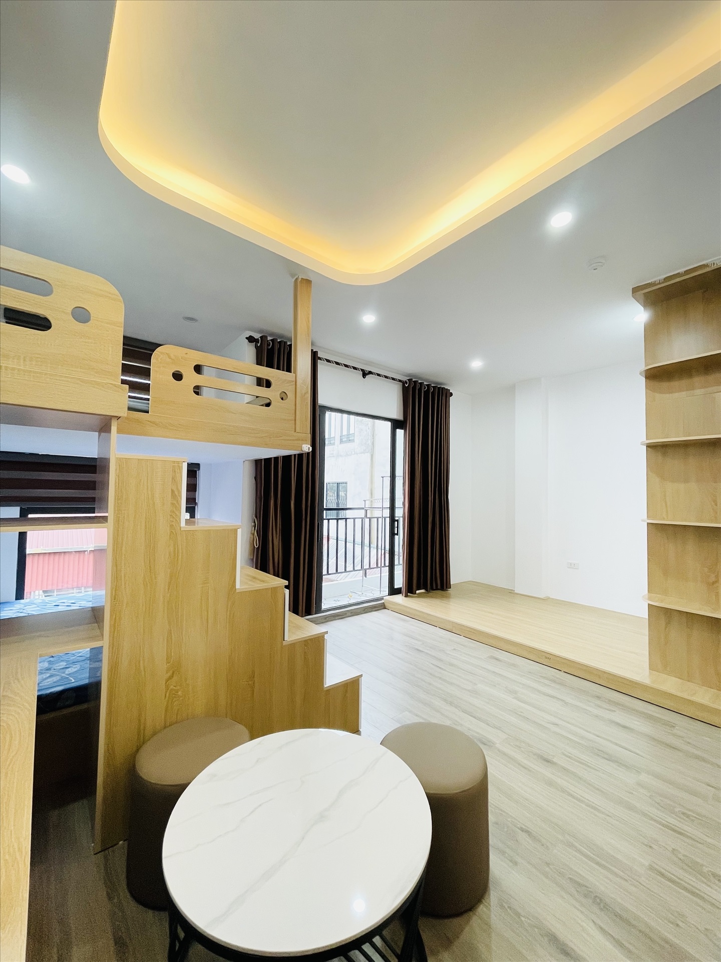Phòng trọ Studio 30m2 tại Friends Team Phương Liệt - Thanh Xuân - Phòng ngủ