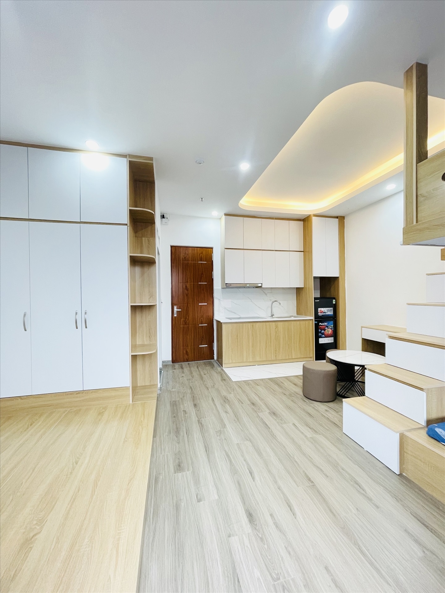 Phòng trọ Studio 30m2 tại Friends Team Phương Liệt - Thanh Xuân - Phòng bếp