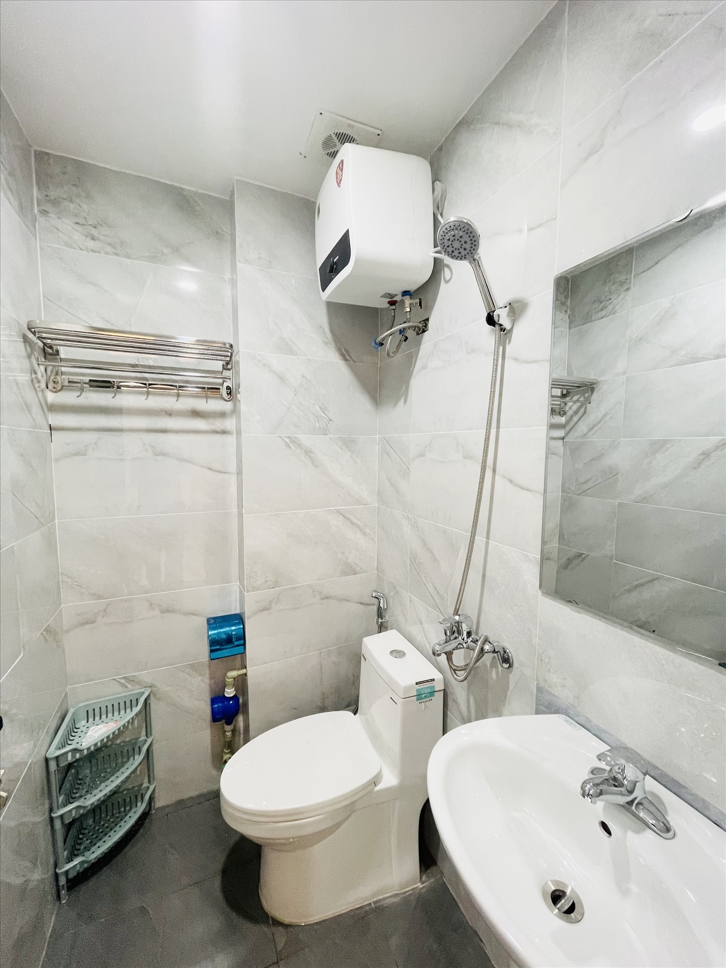 Phòng trọ Studio 30m2 tại Friends Team Phương Liệt - Thanh Xuân - Phòng tắm