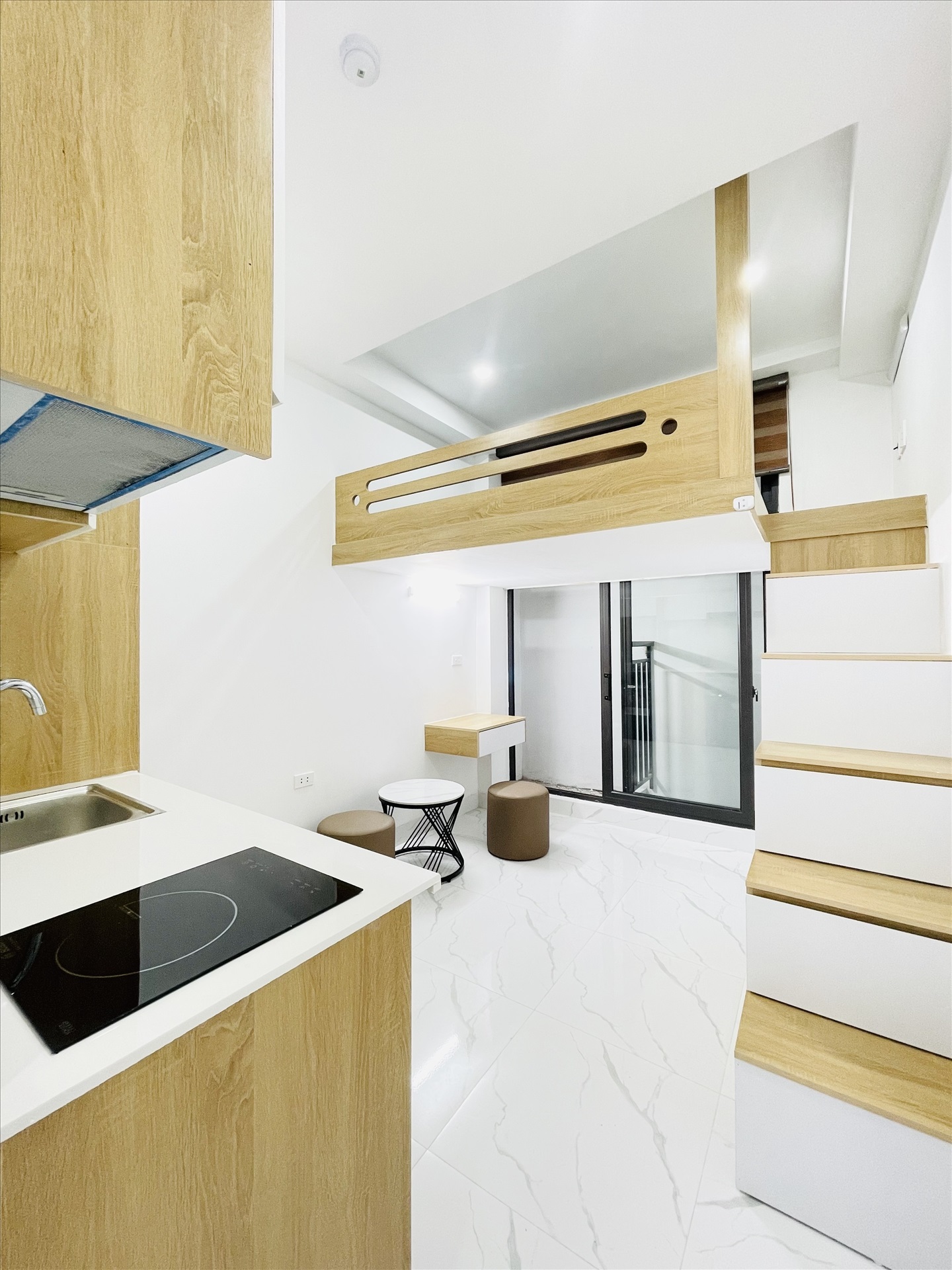 Phòng trọ Duplex 25m2 tại Friends Team Phương Liệt - Thanh Xuân - Phòng ngủ