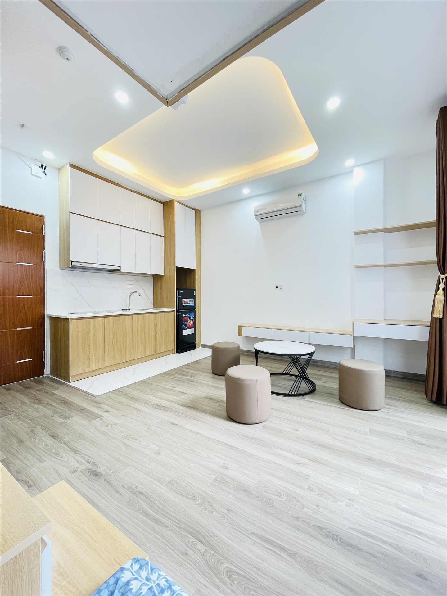 Phòng trọ Studio 30m2 tại Friends Team Phương Liệt - Thanh Xuân - Phòng bếp