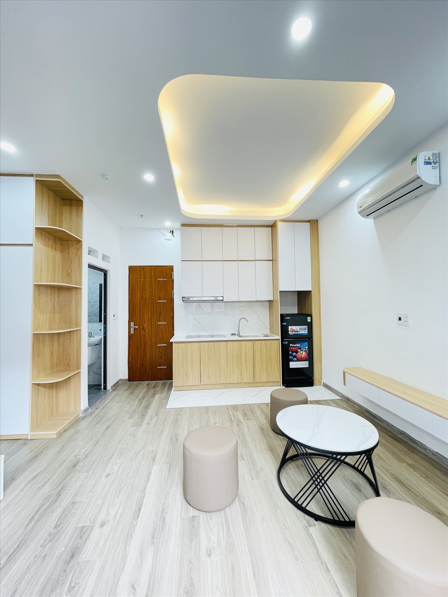 Phòng trọ Studio 30m2 tại Friends Team Phương Liệt - Thanh Xuân - Phòng bếp