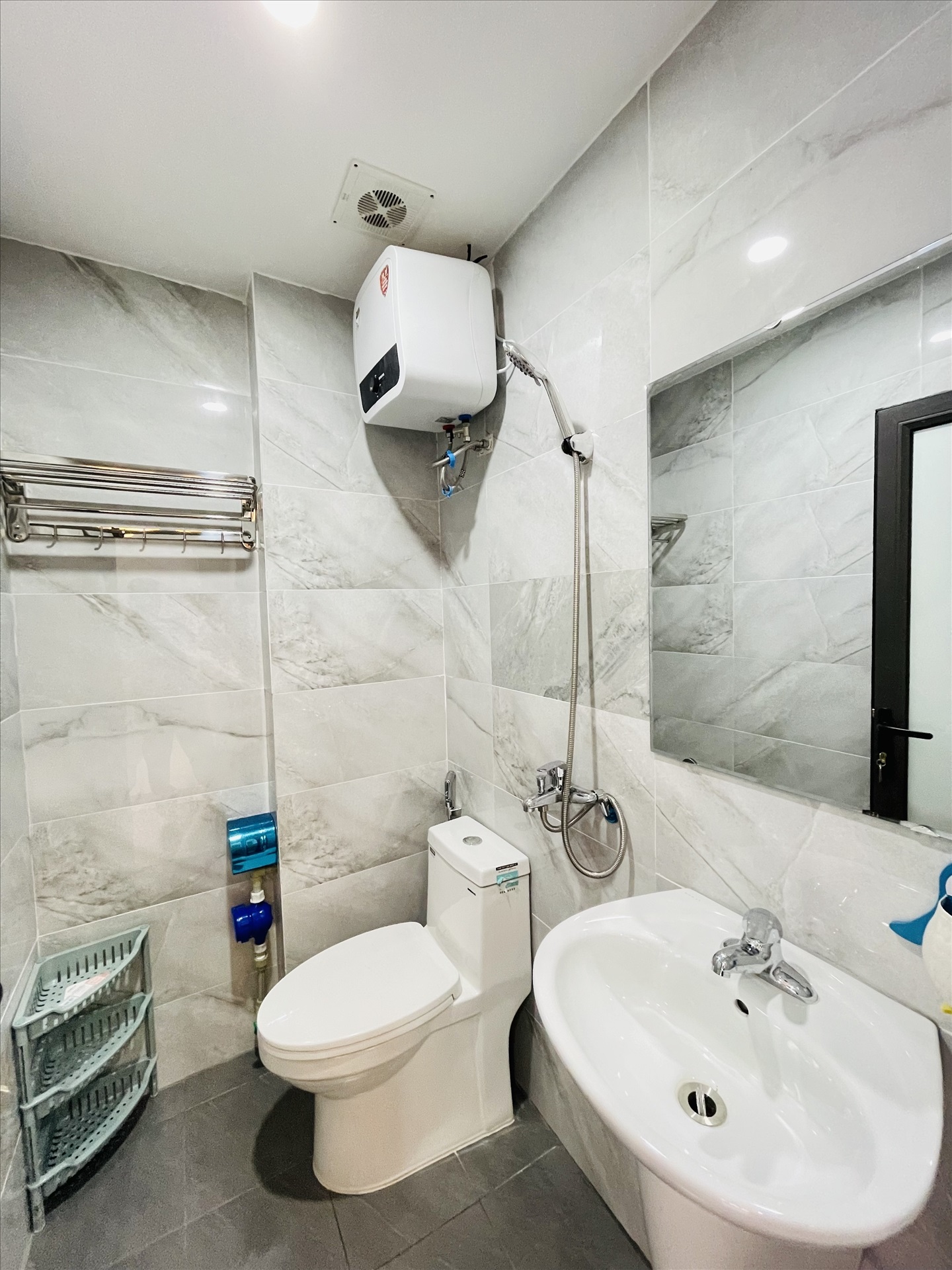 Phòng trọ Studio 30m2 tại Friends Team Phương Liệt - Thanh Xuân - Phòng tắm