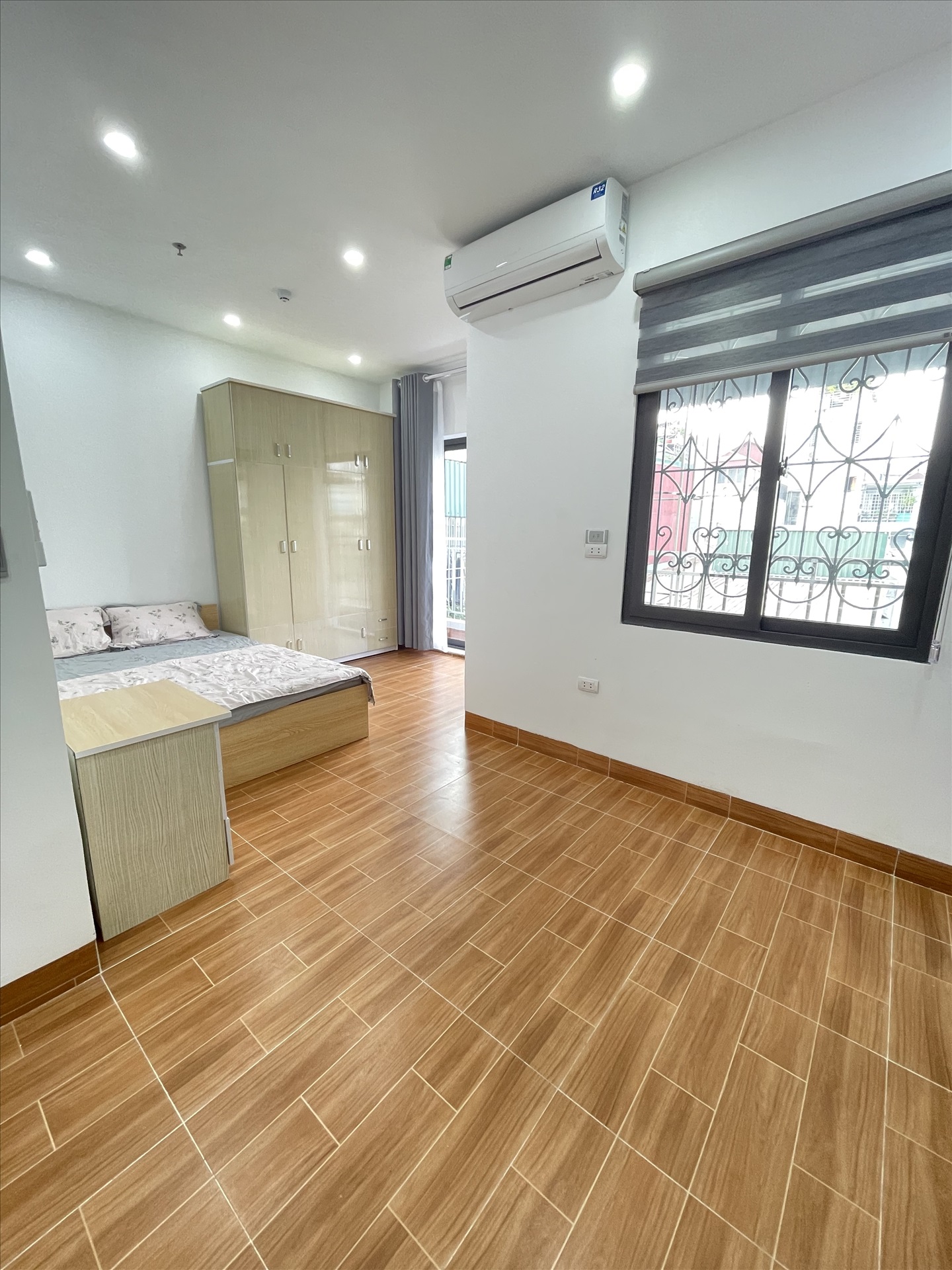 Phòng trọ Studio 35m2 tại Friends Team Thái Thịnh - Đống Đa - Phòng ngủ