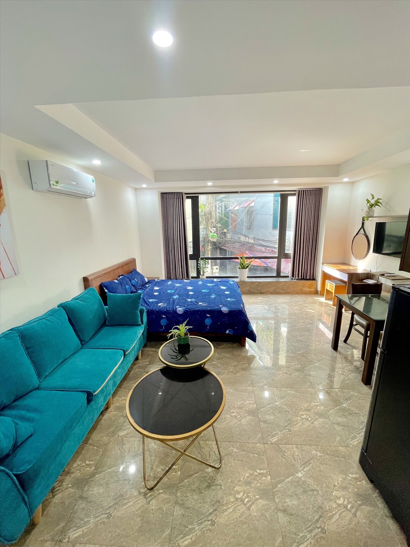 Phòng trọ Studio 40m2 tại Salahomes Vương Thừa Vũ - Thanh Xuân - Phòng khách