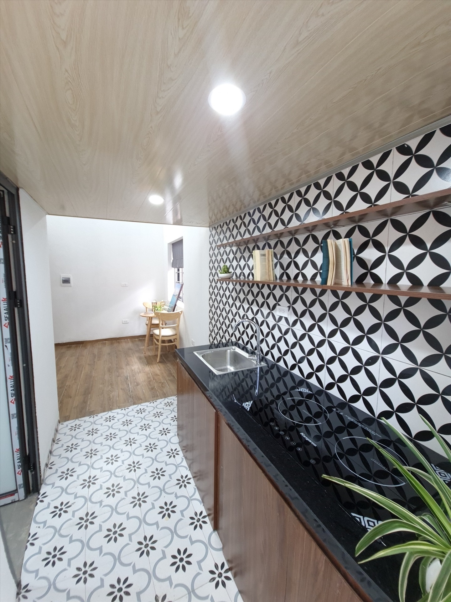 Phòng trọ Duplex 38m2 tại Salahomes Vũ Tông Phan - Thanh Xuân - Phòng bếp