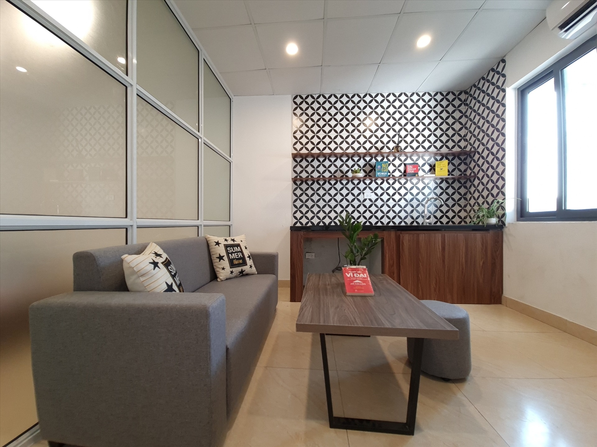 Phòng trọ 1 Phòng ngủ 40m2 tại Salahomes Vũ Tông Phan - Thanh Xuân - Phòng khách
