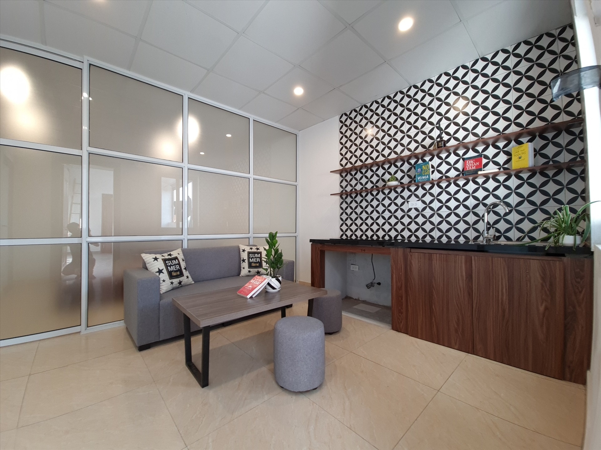 Phòng trọ 1 Phòng ngủ 40m2 tại Salahomes Vũ Tông Phan - Thanh Xuân - Phòng khách