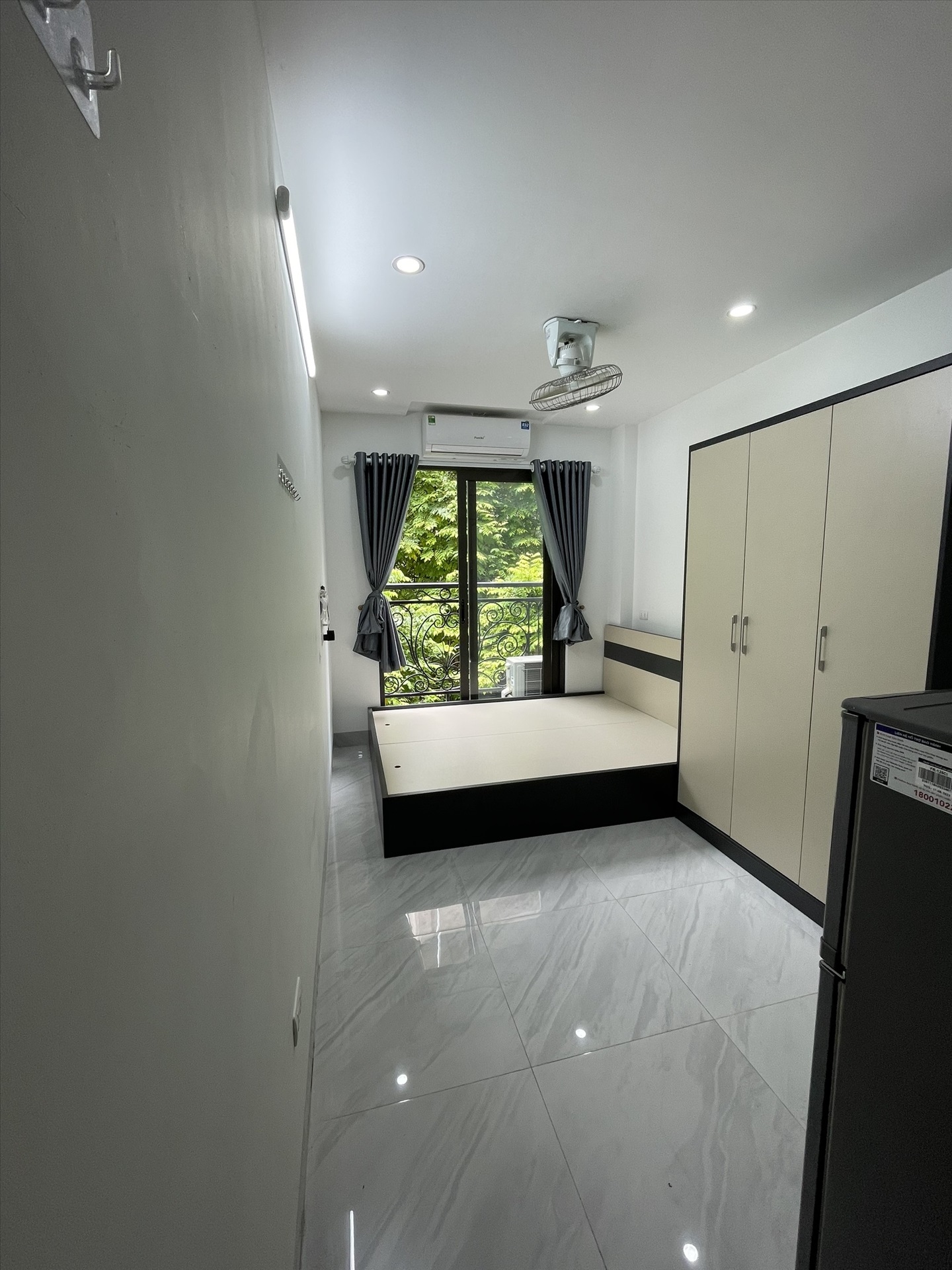 Phòng trọ Studio 20m2 tại TA Home Kim Ngưu - Hai Bà Trưng - Phòng ngủ