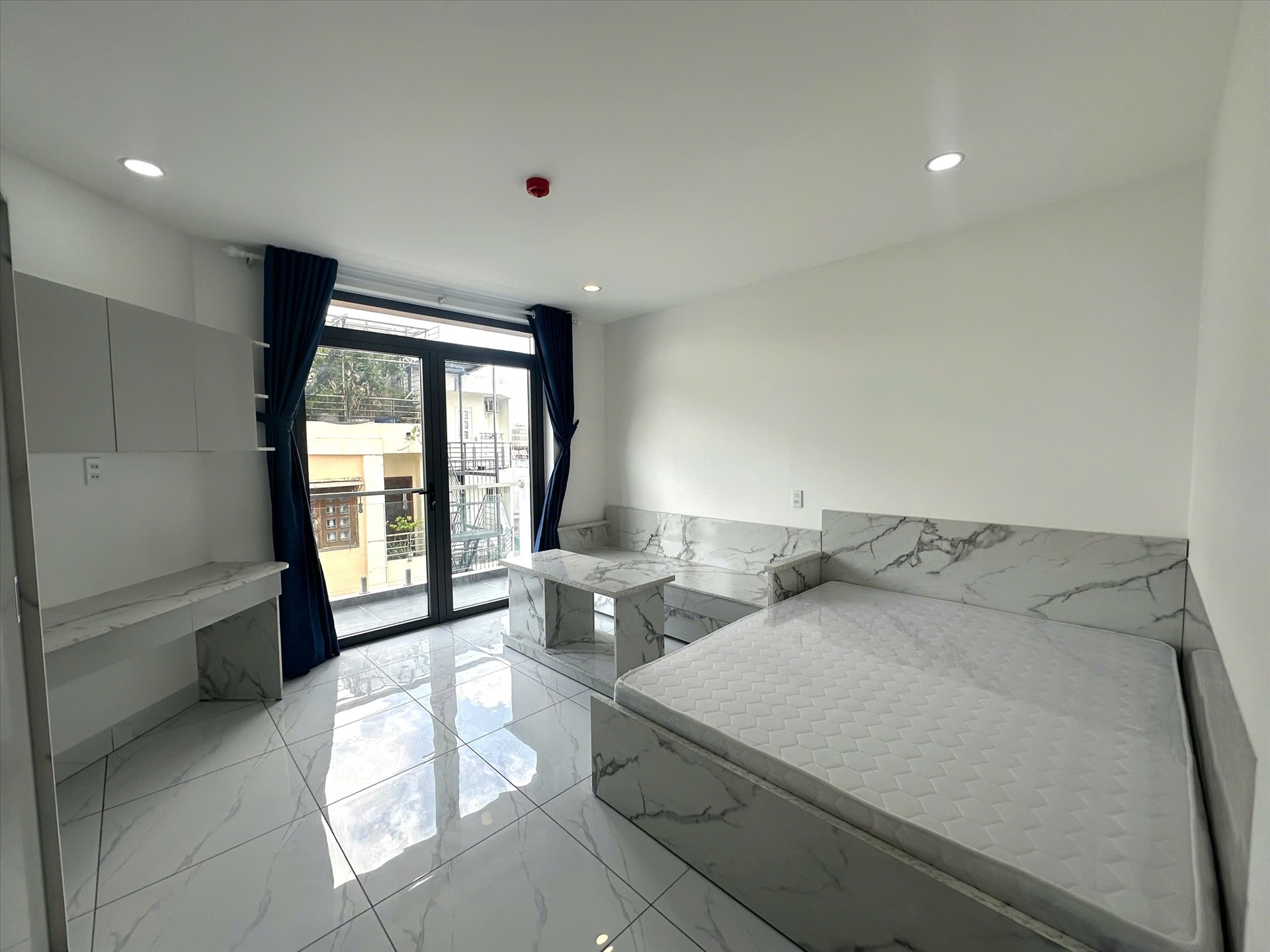 Phòng trọ Studio 30m2 tại SM House Chu Văn An - Bình Thạnh - Phòng ngủ